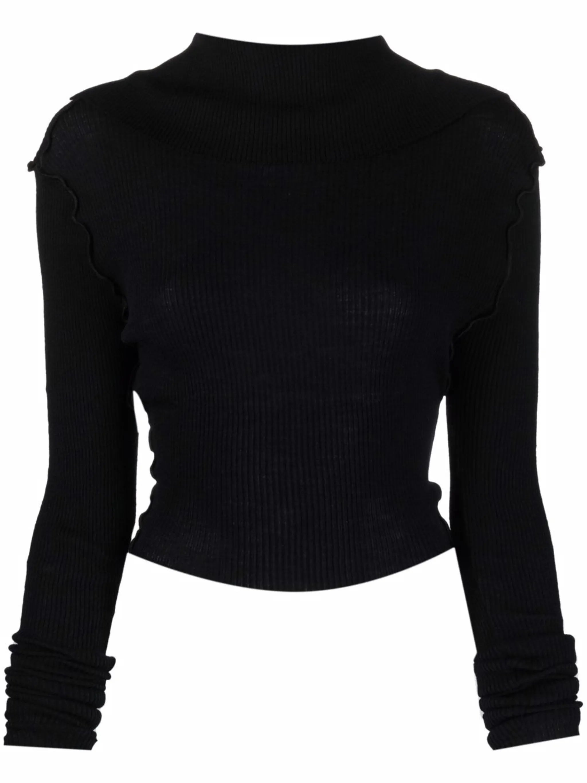 exposed-seam jumper