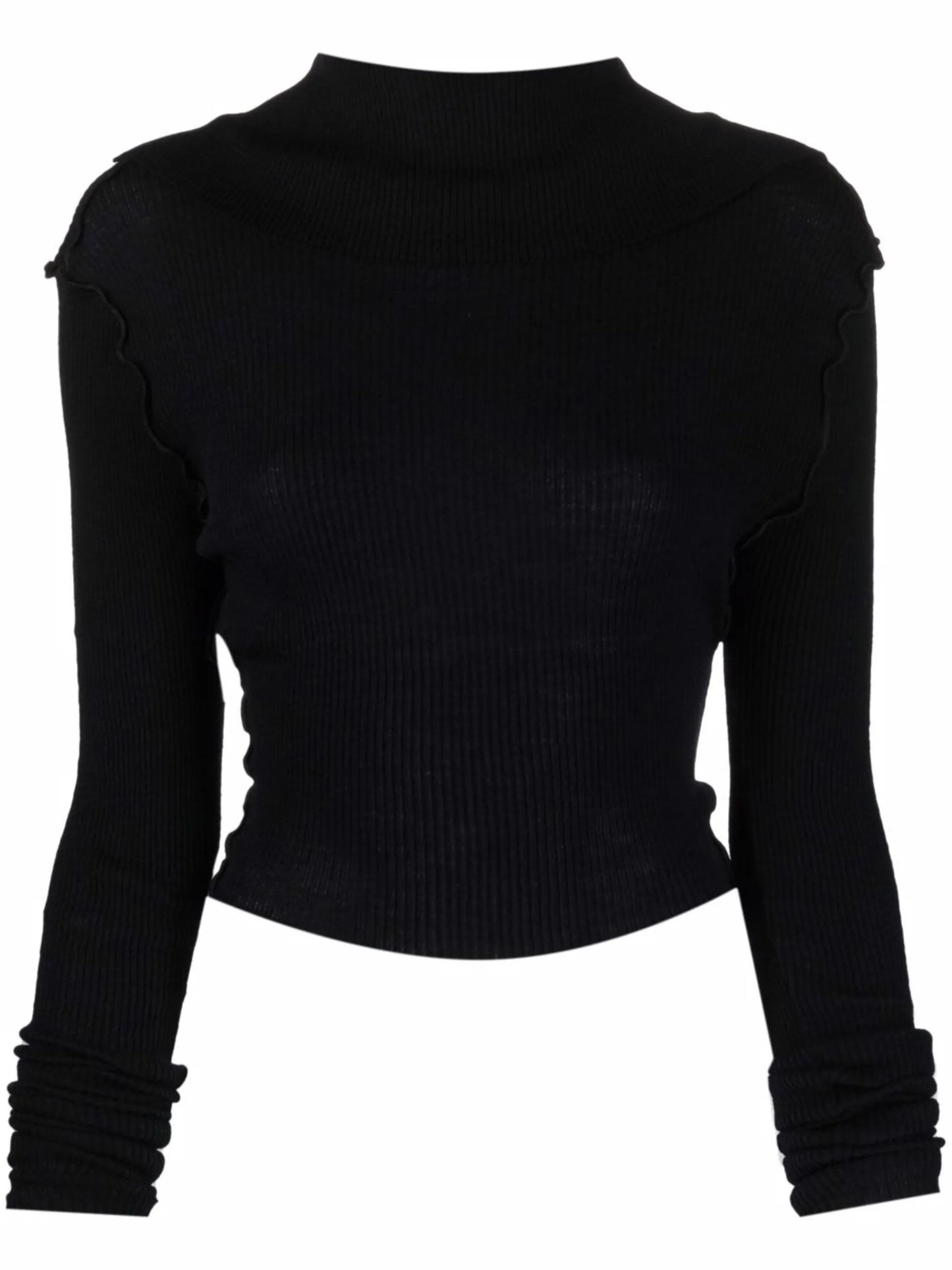 exposed-seam jumper