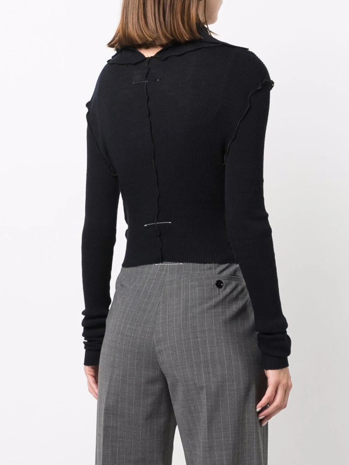 exposed-seam jumper