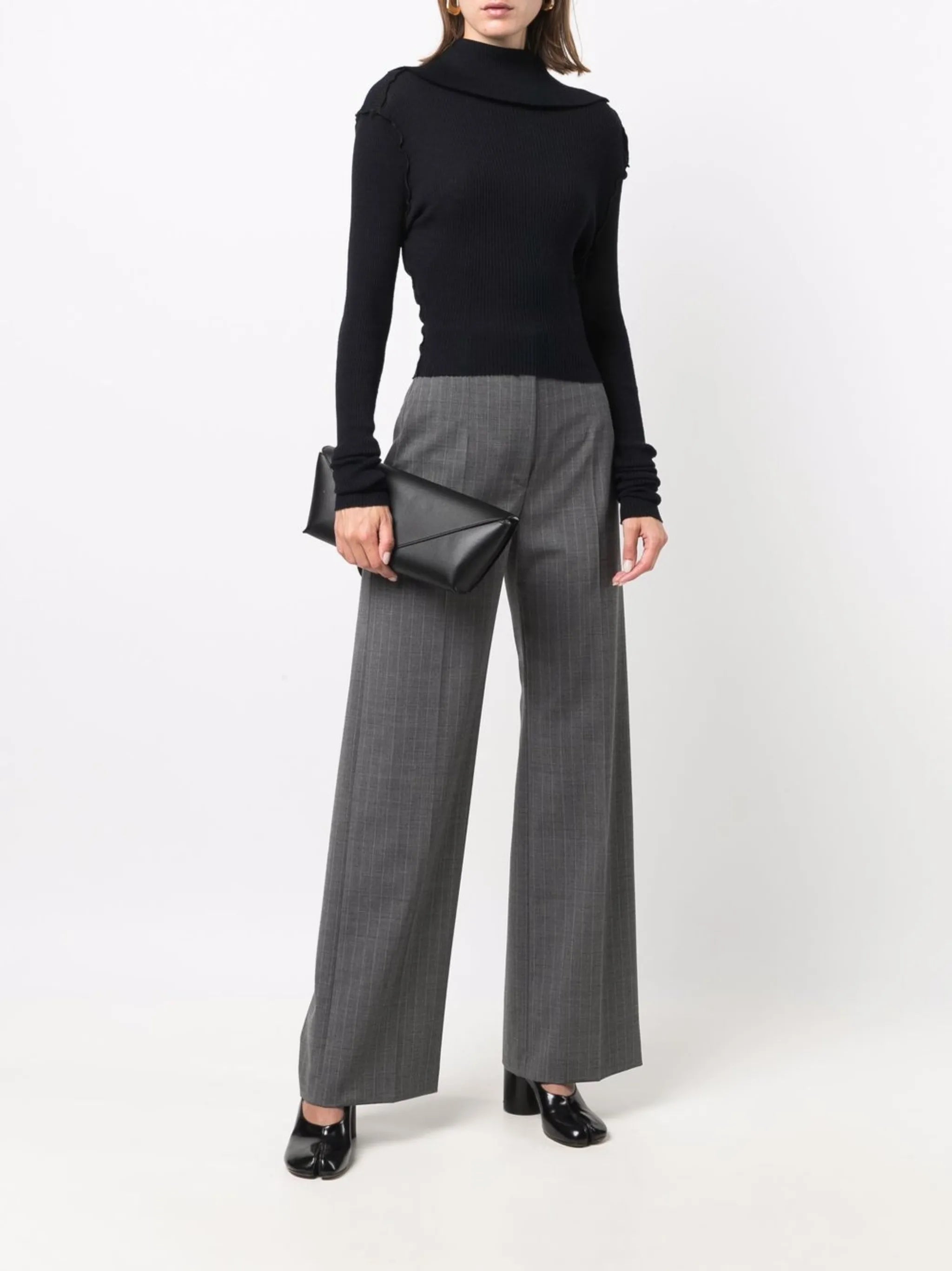 exposed-seam jumper