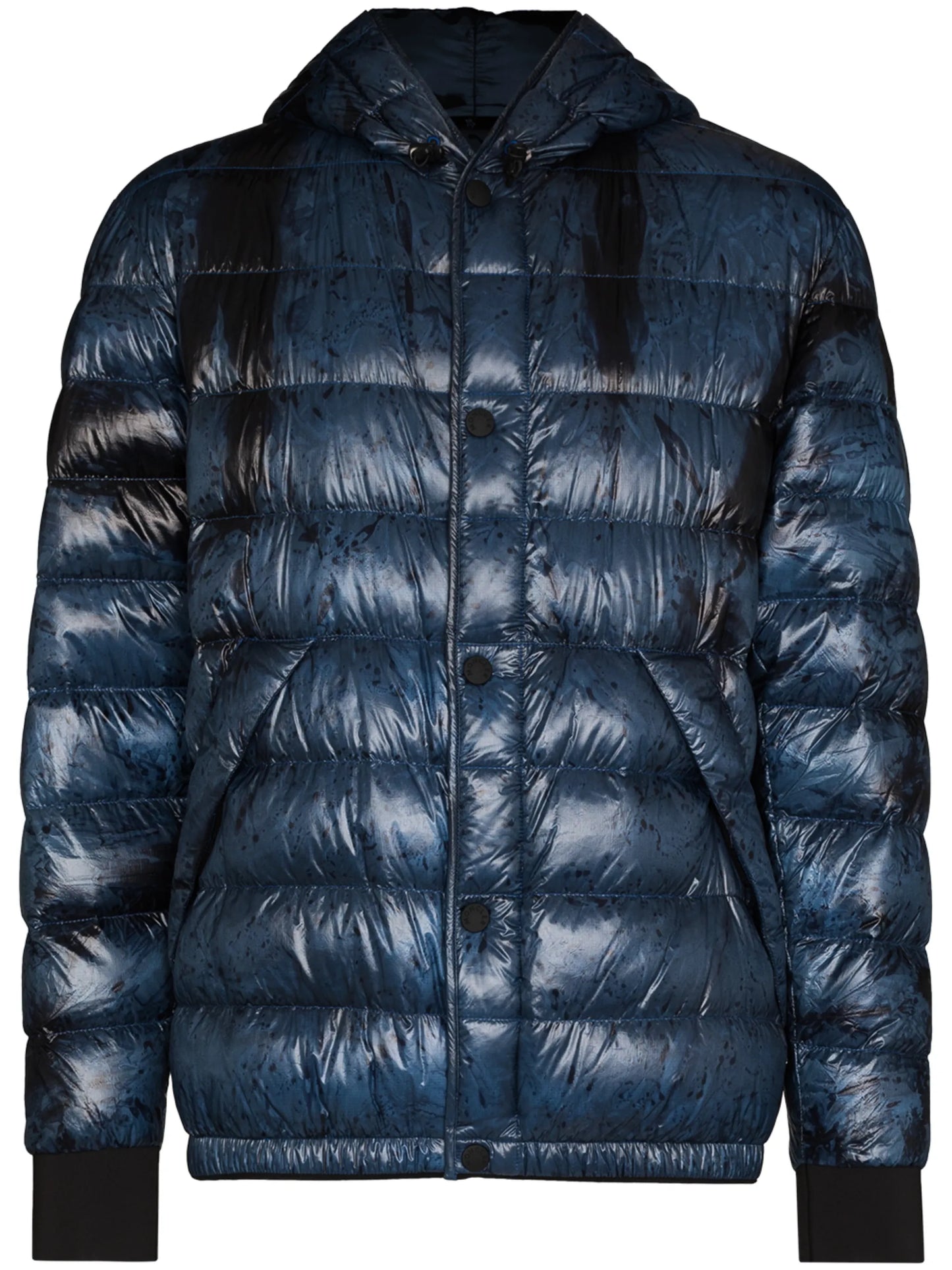 Charlos abstract-print padded jacket