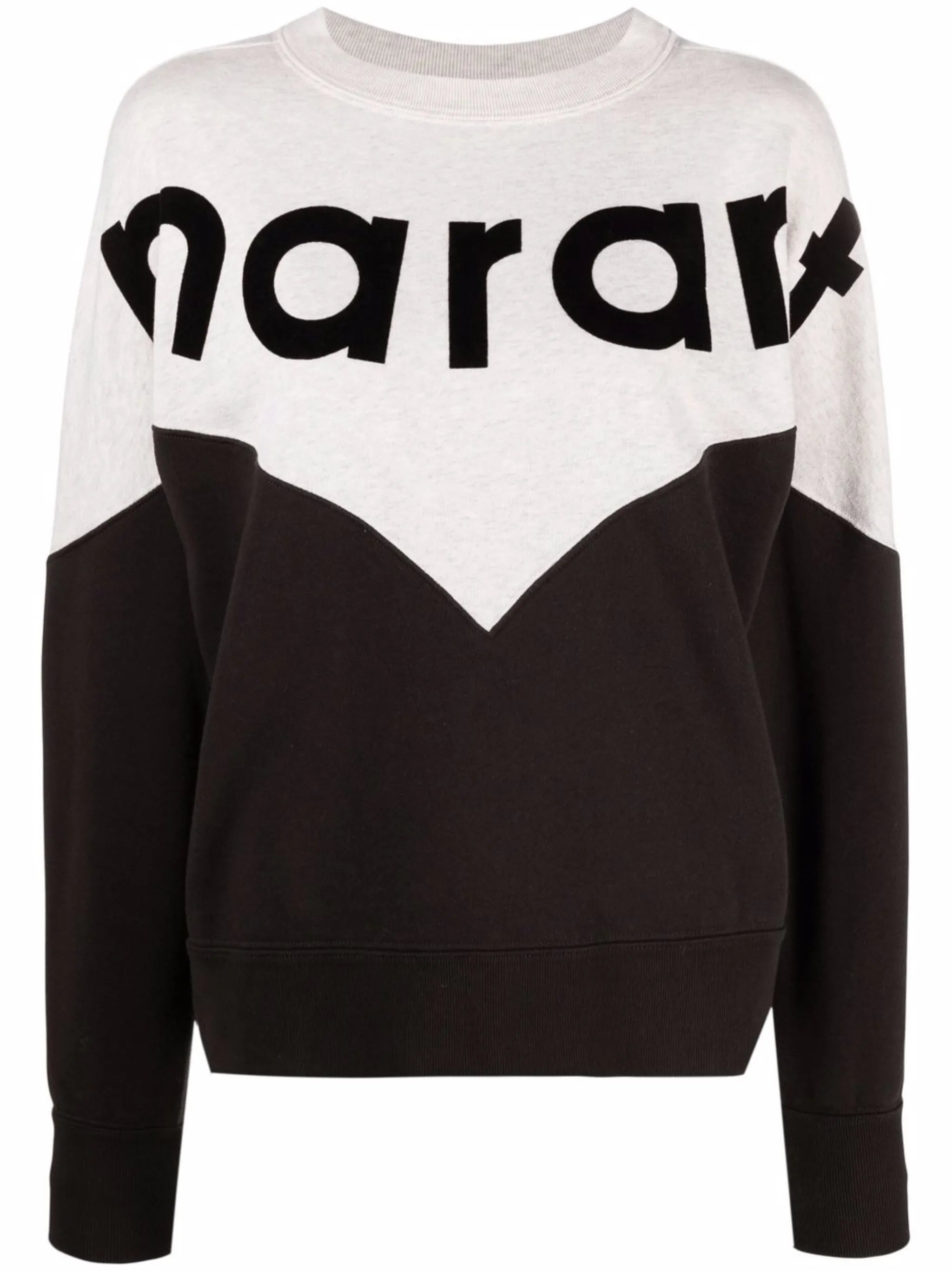 logo-embroidered  sweatshirt