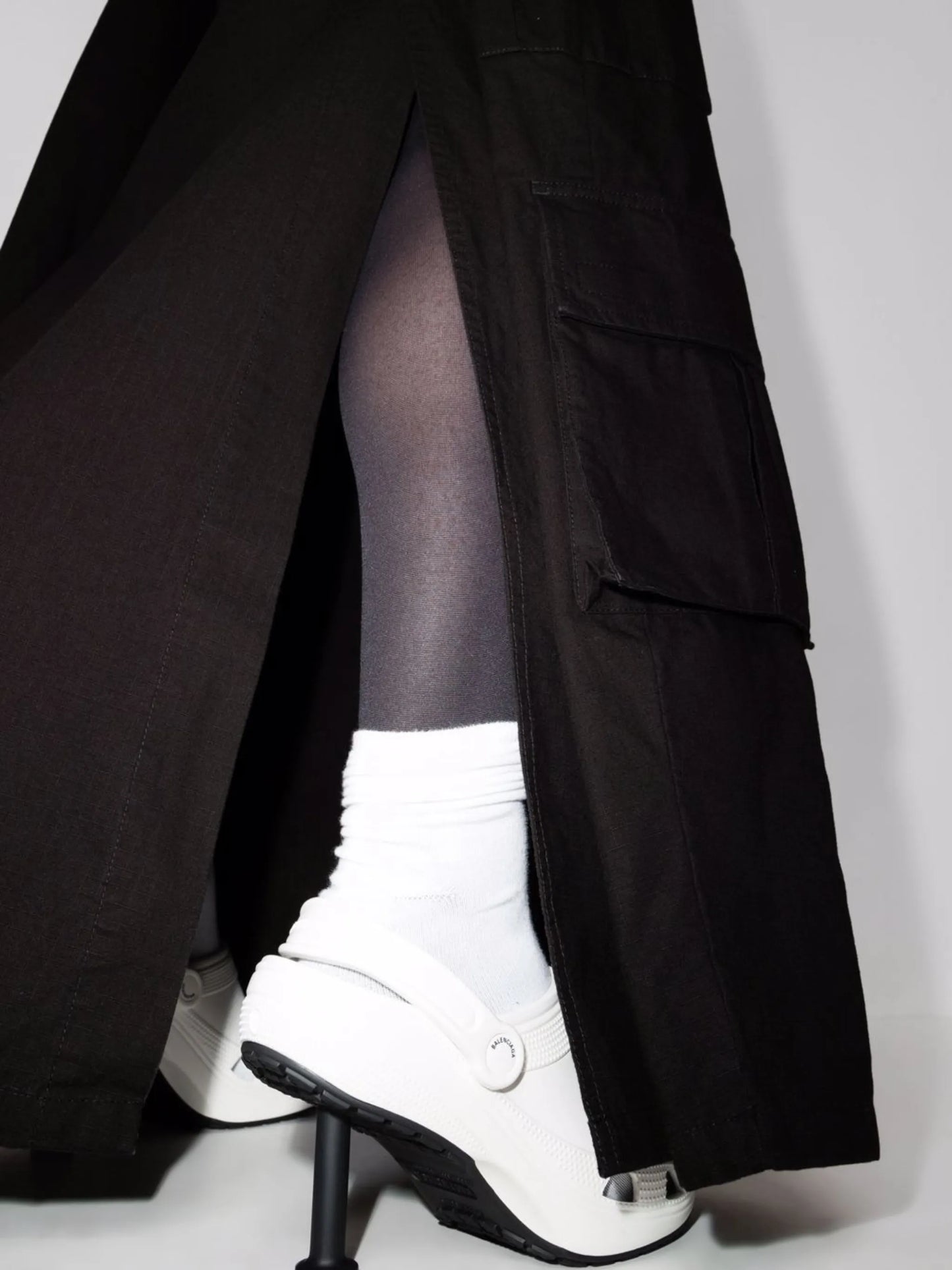long cargo skirt