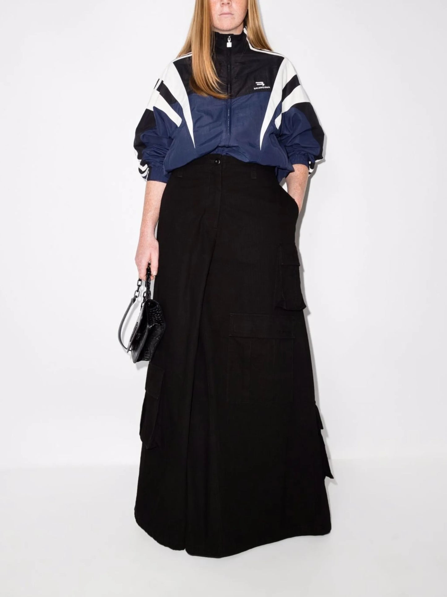 long cargo skirt