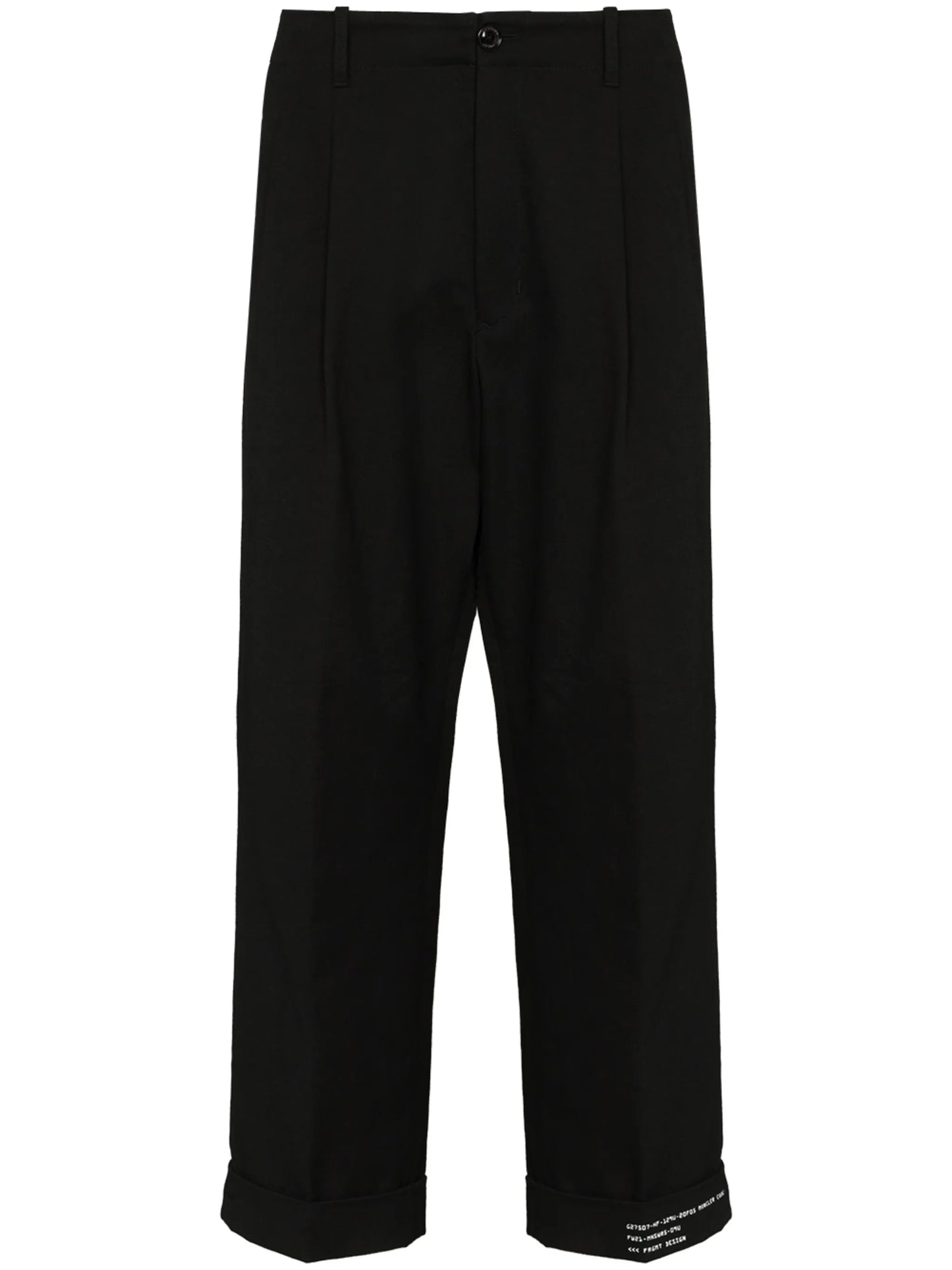 x Fragment straight-leg trousers