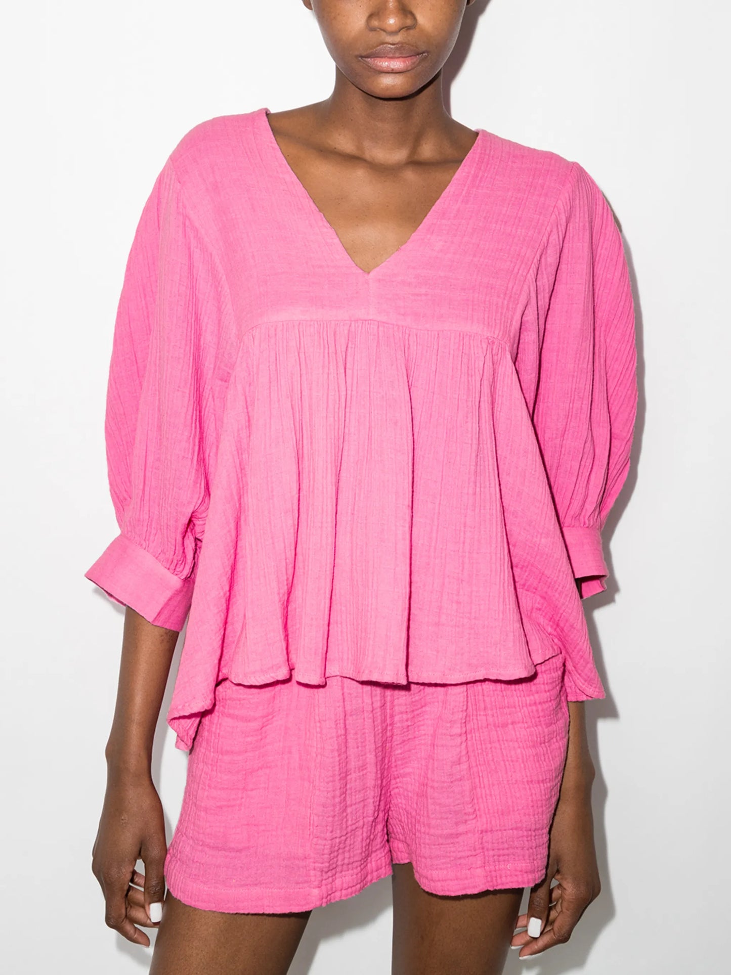 Ajmer V-neck blouse