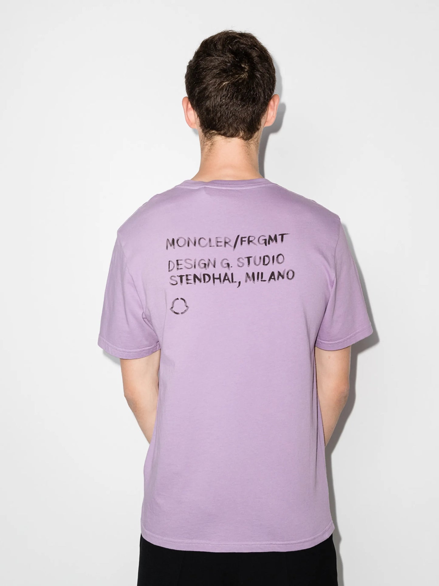 x Fragment logo-print T-shirt