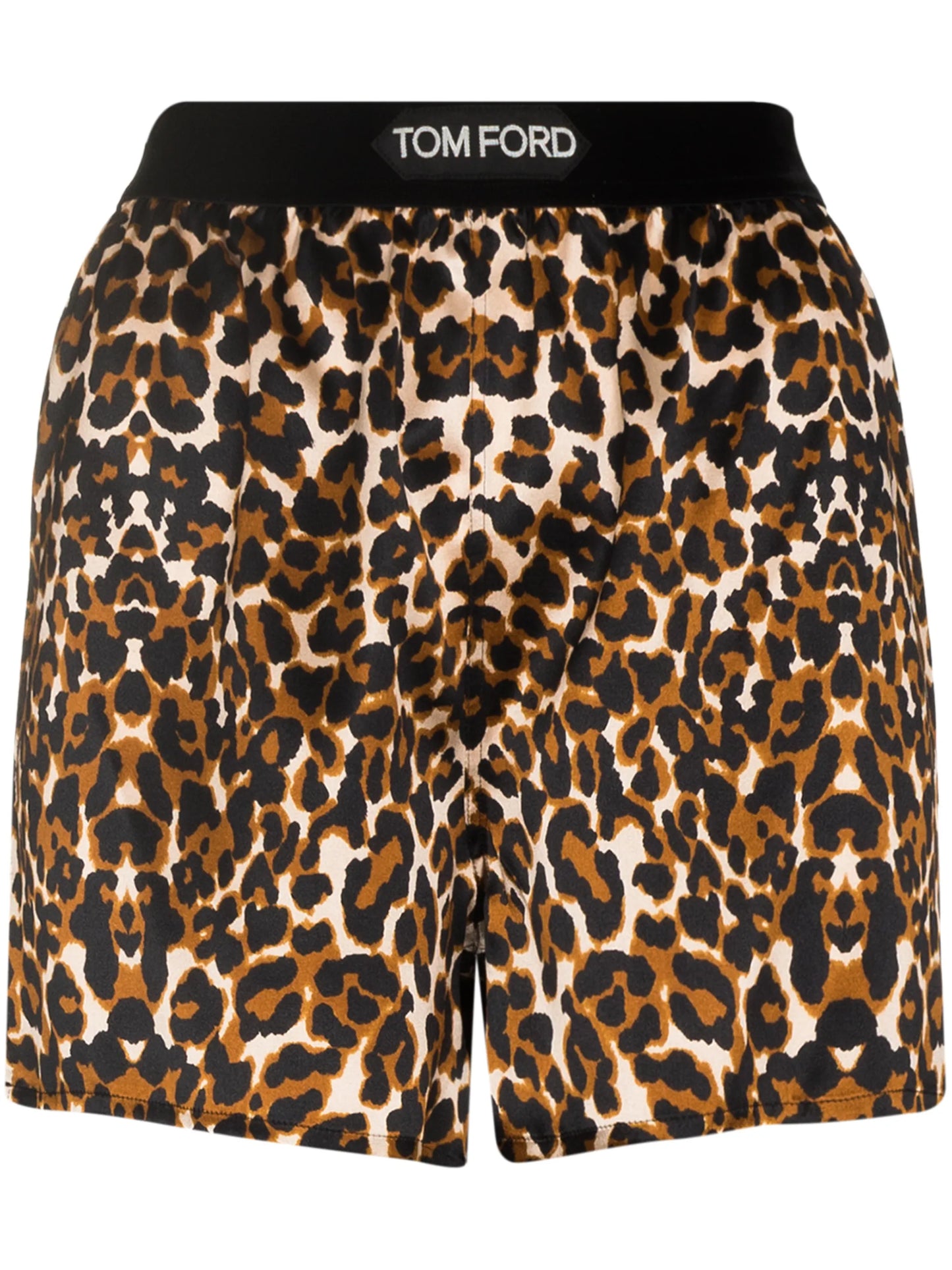 leopard print shorts