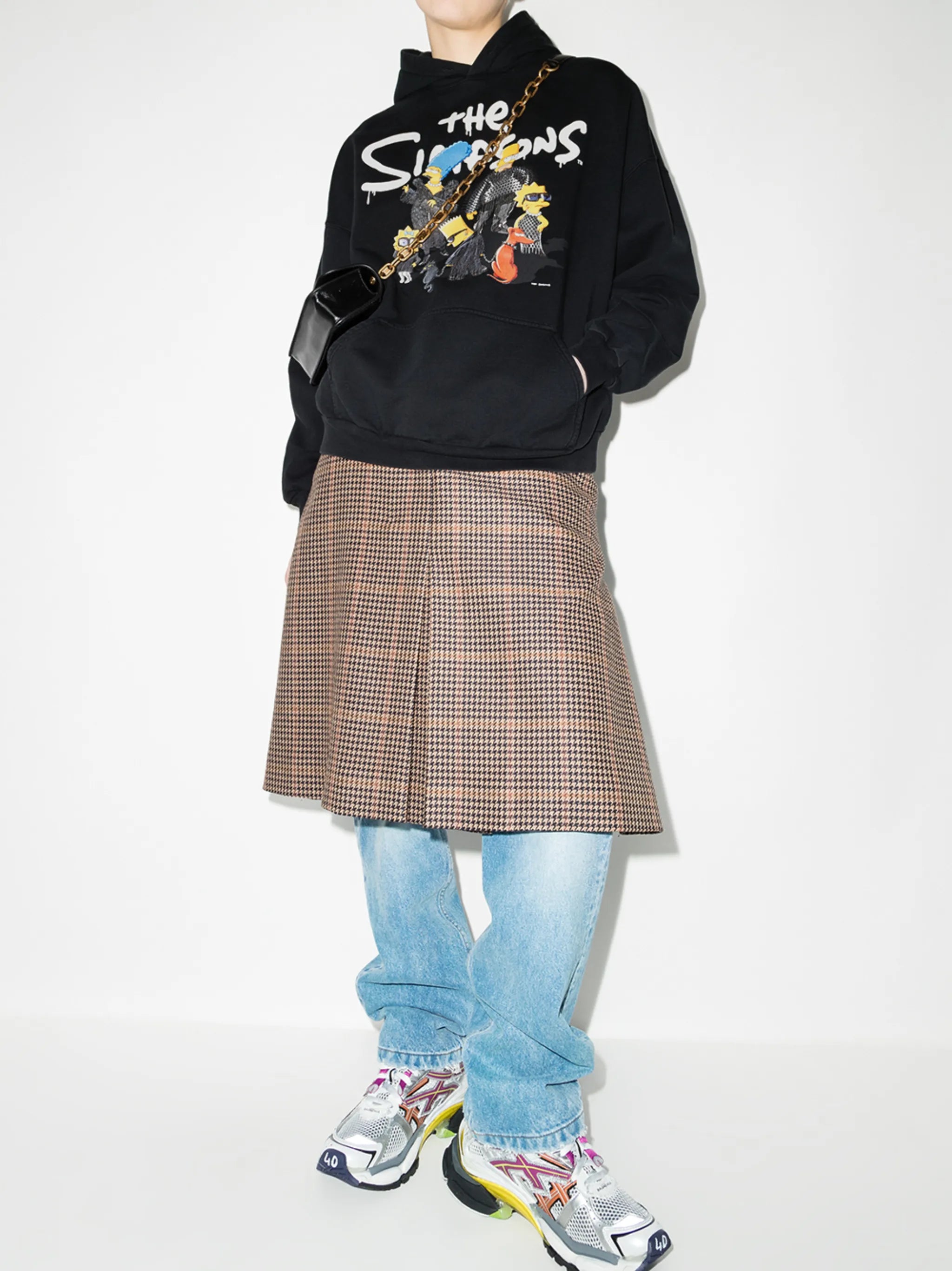x The Simpsons graphic-print hoodie