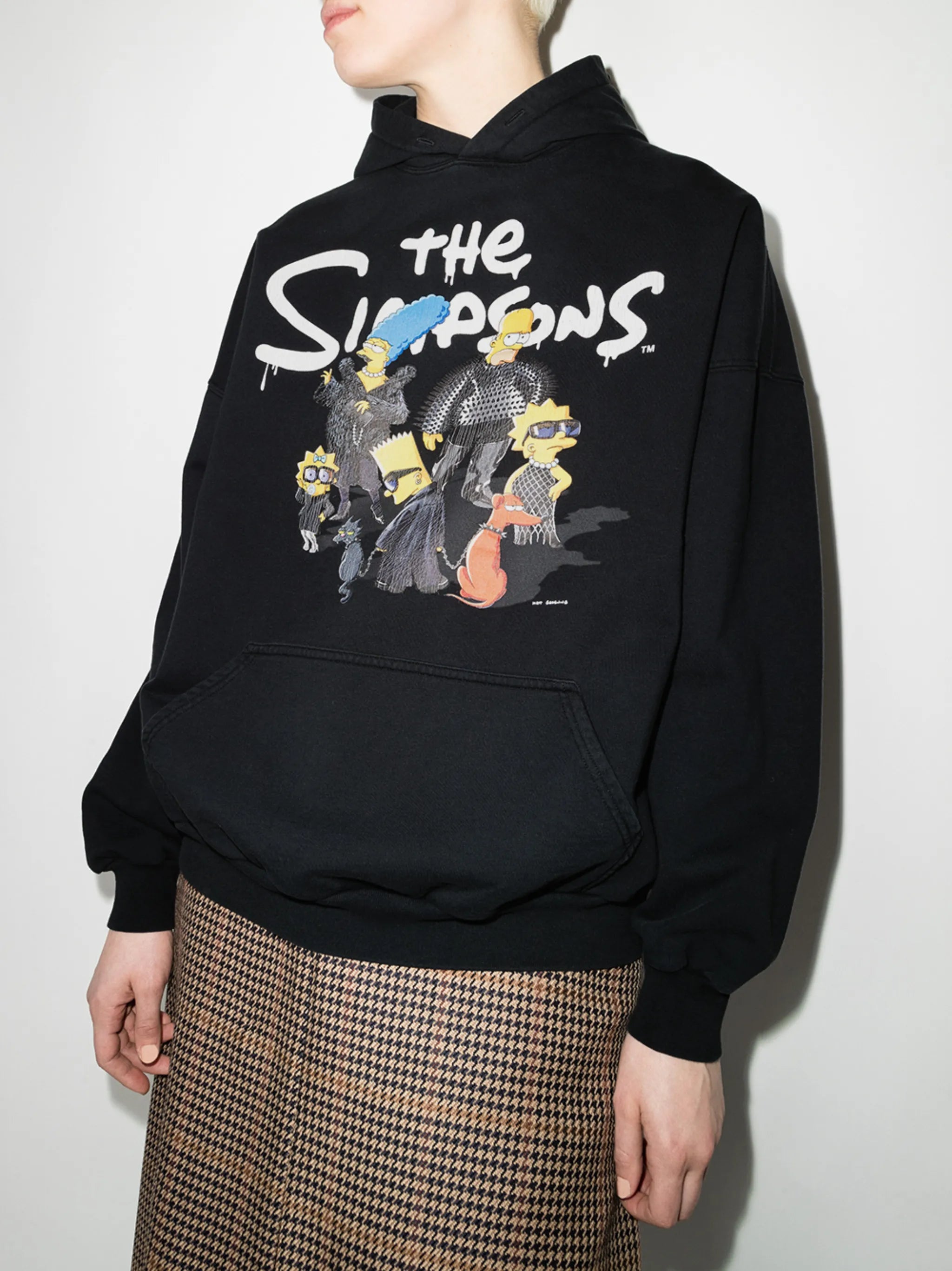x The Simpsons graphic-print hoodie