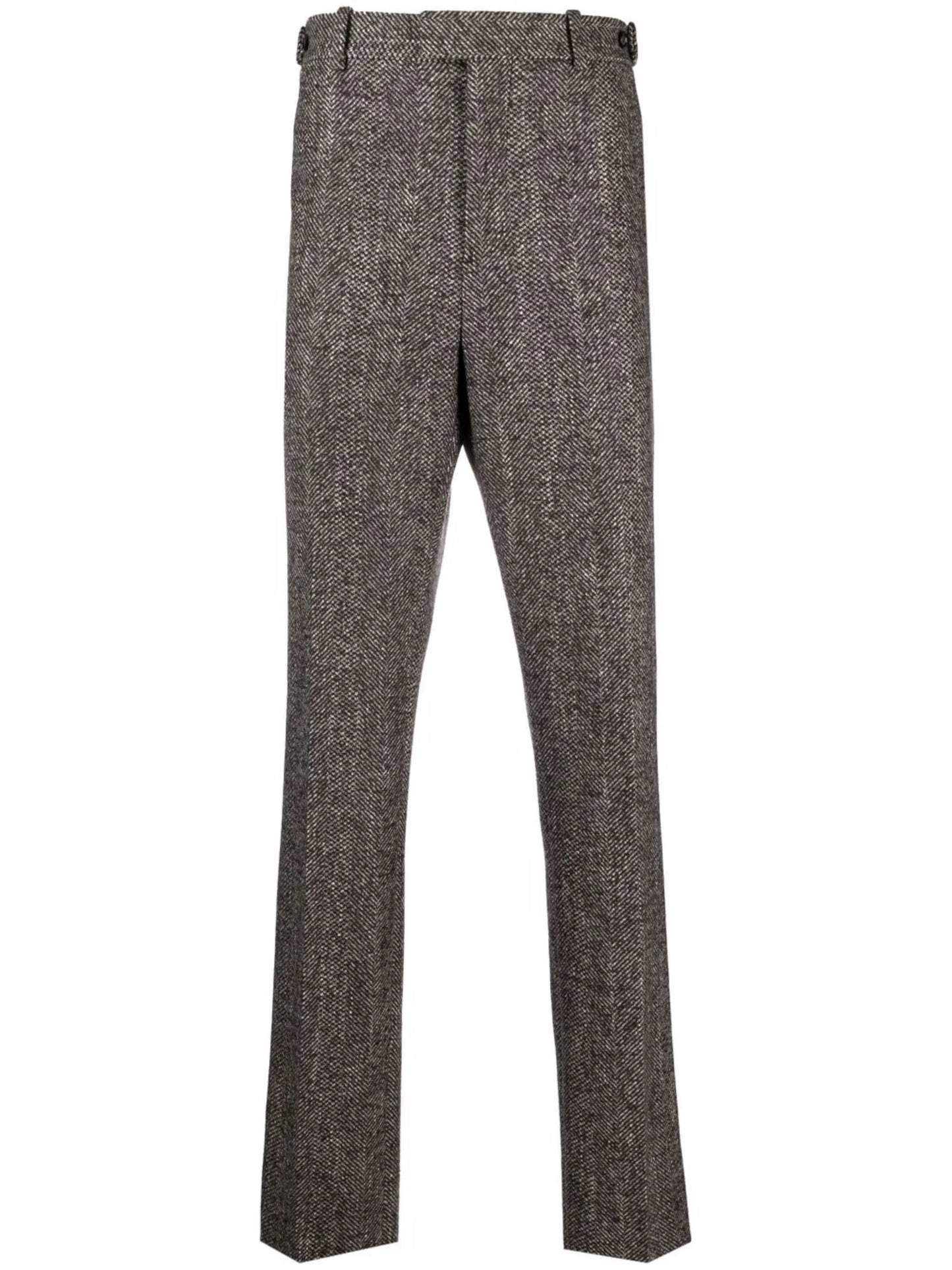 triangle pocket tailored trousers