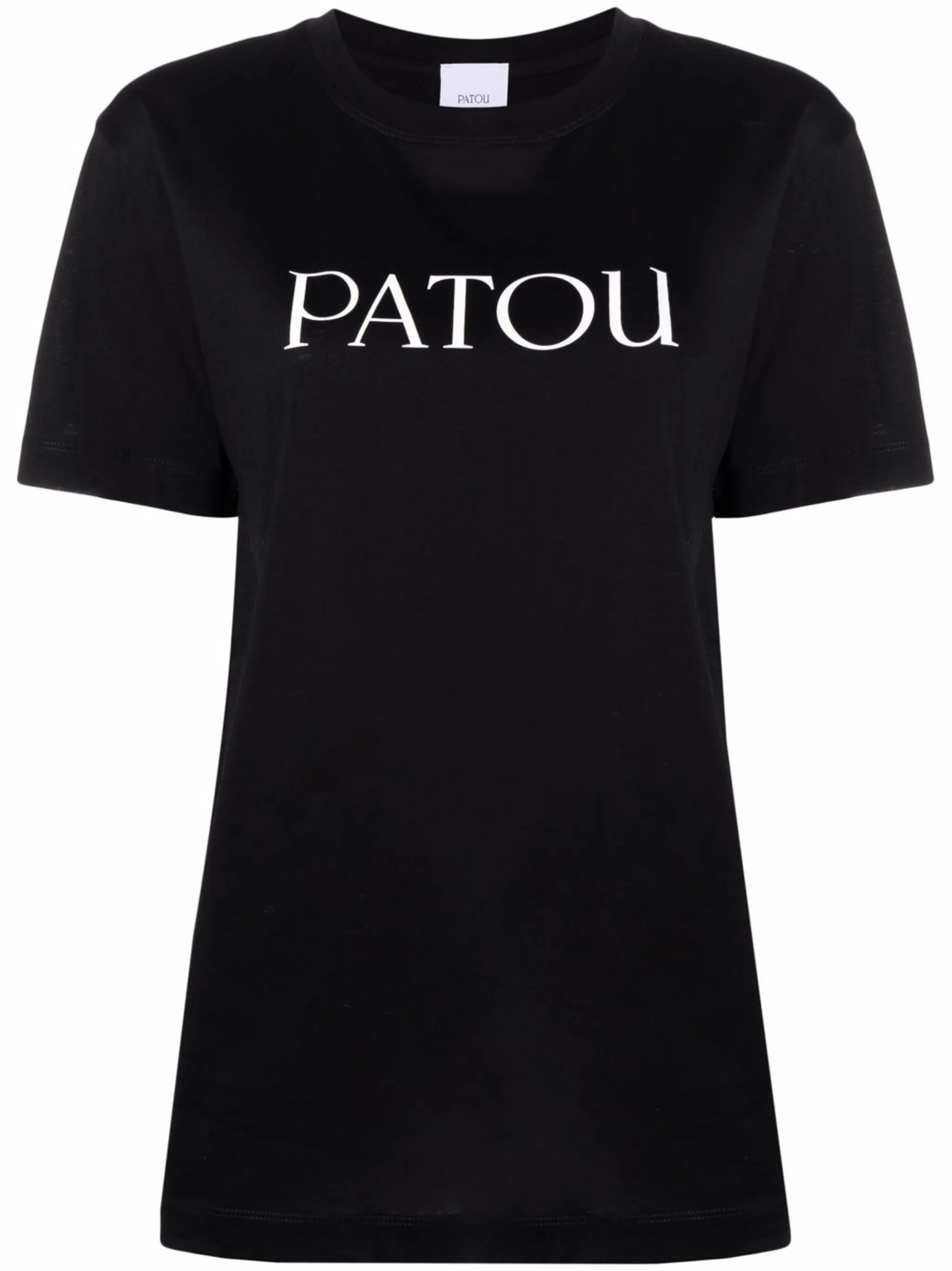 logo-print organic-cotton T-shirt