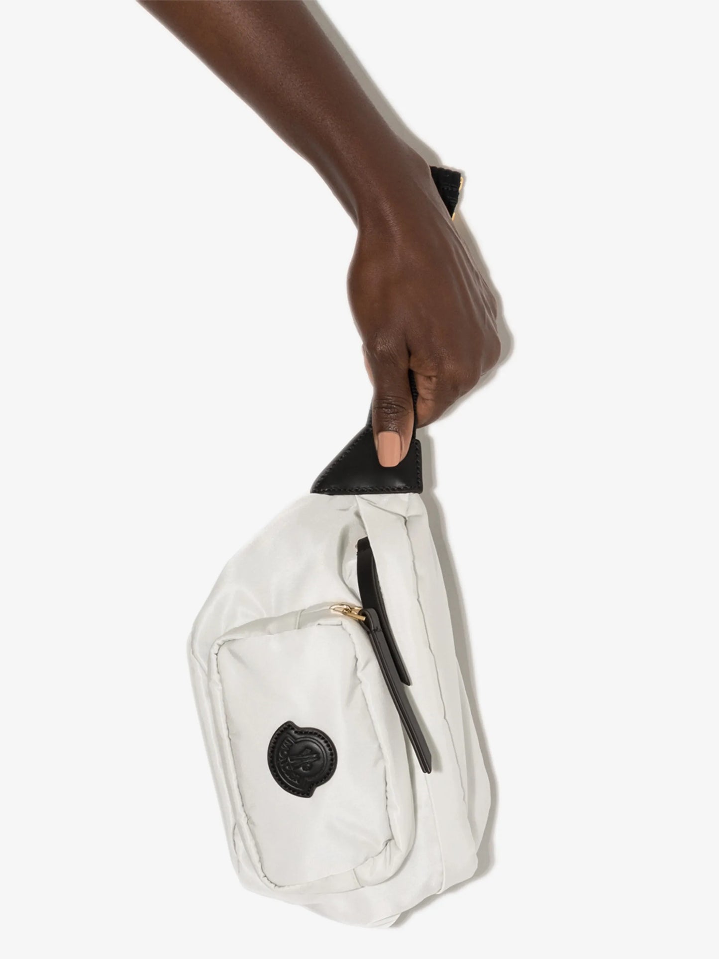 Felicie logo-patch belt bag