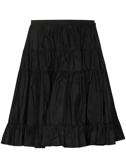 Anis A-line midi skirt