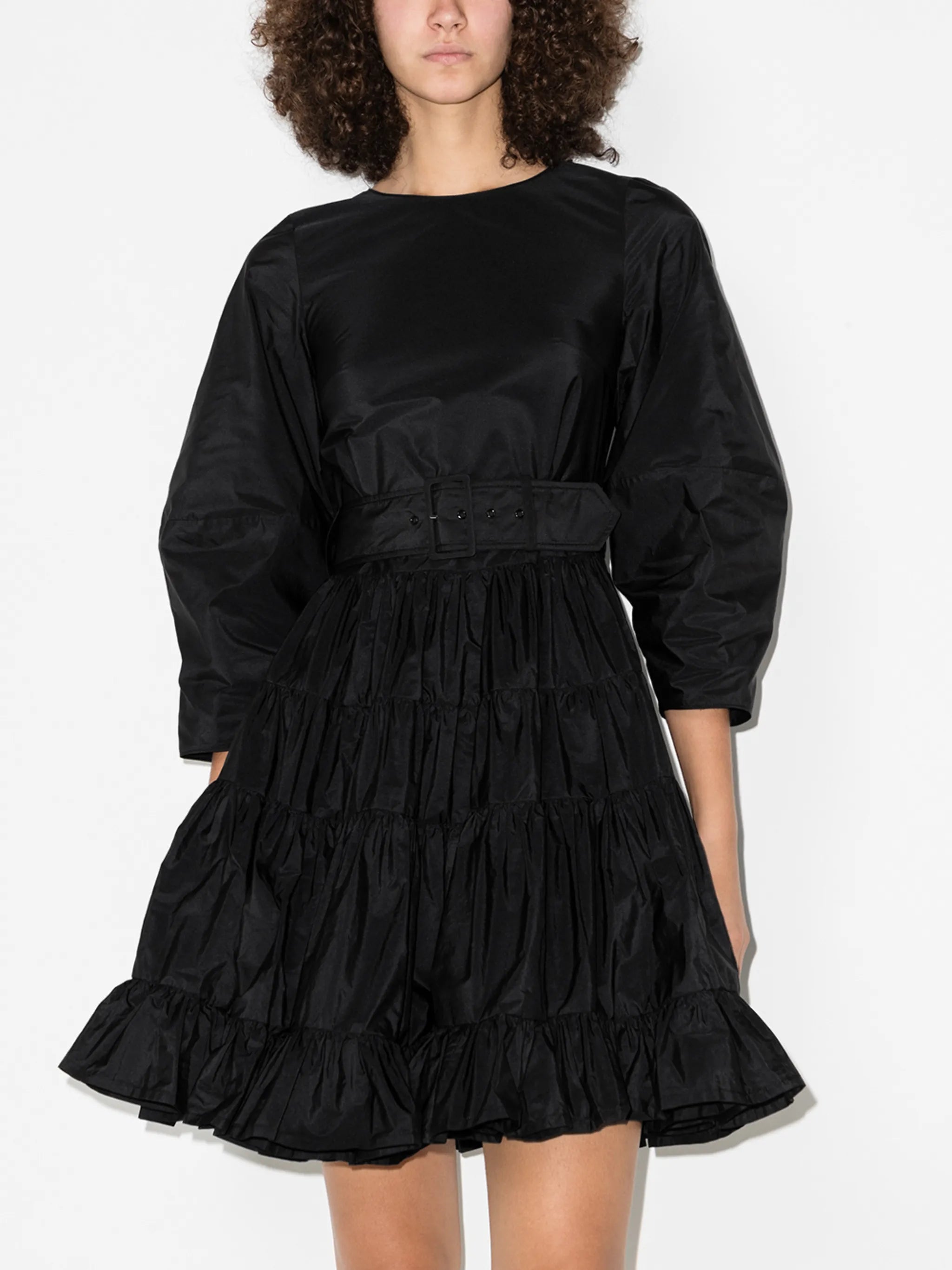 Venice belted mini dress
