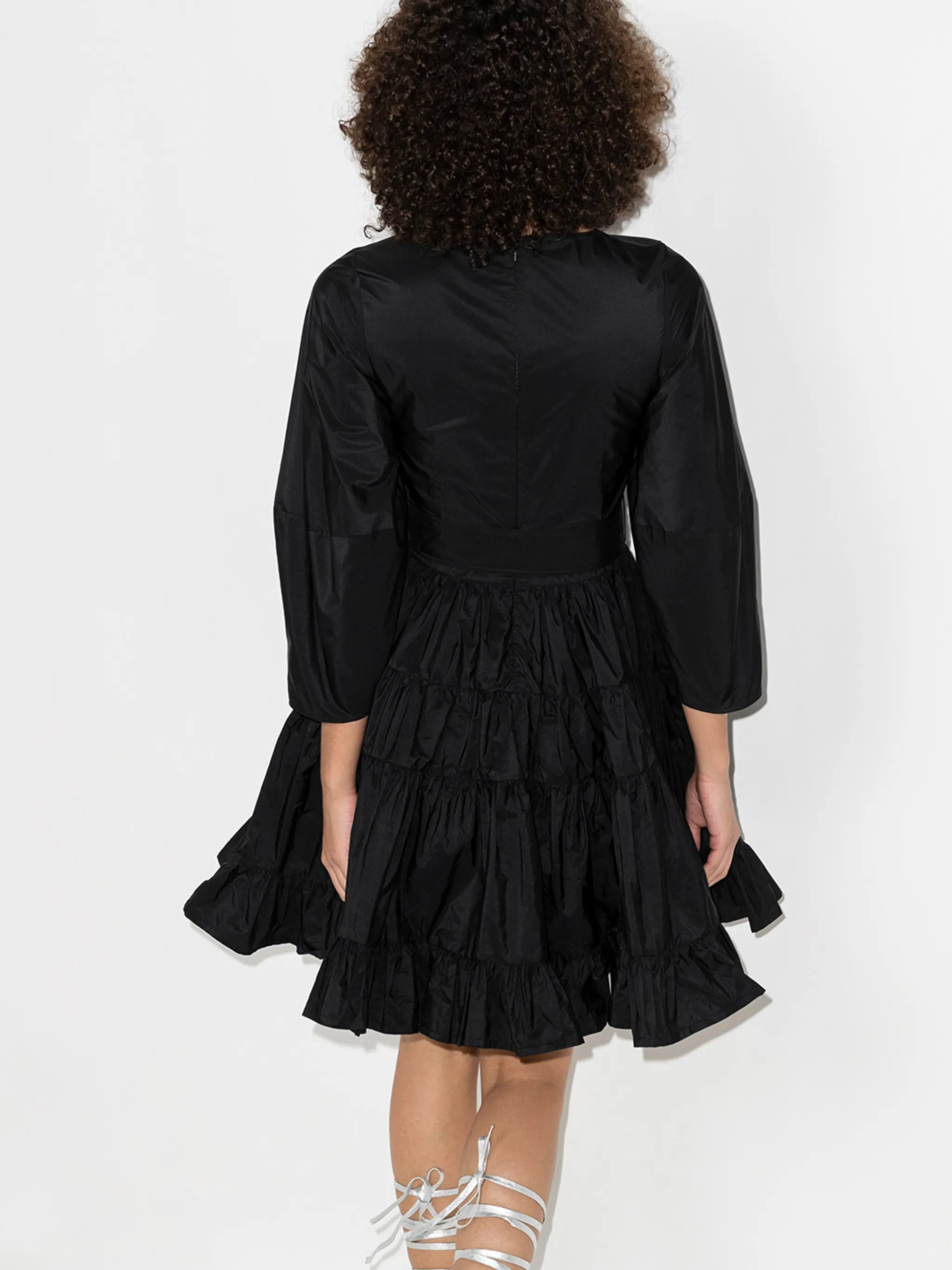Venice belted mini dress