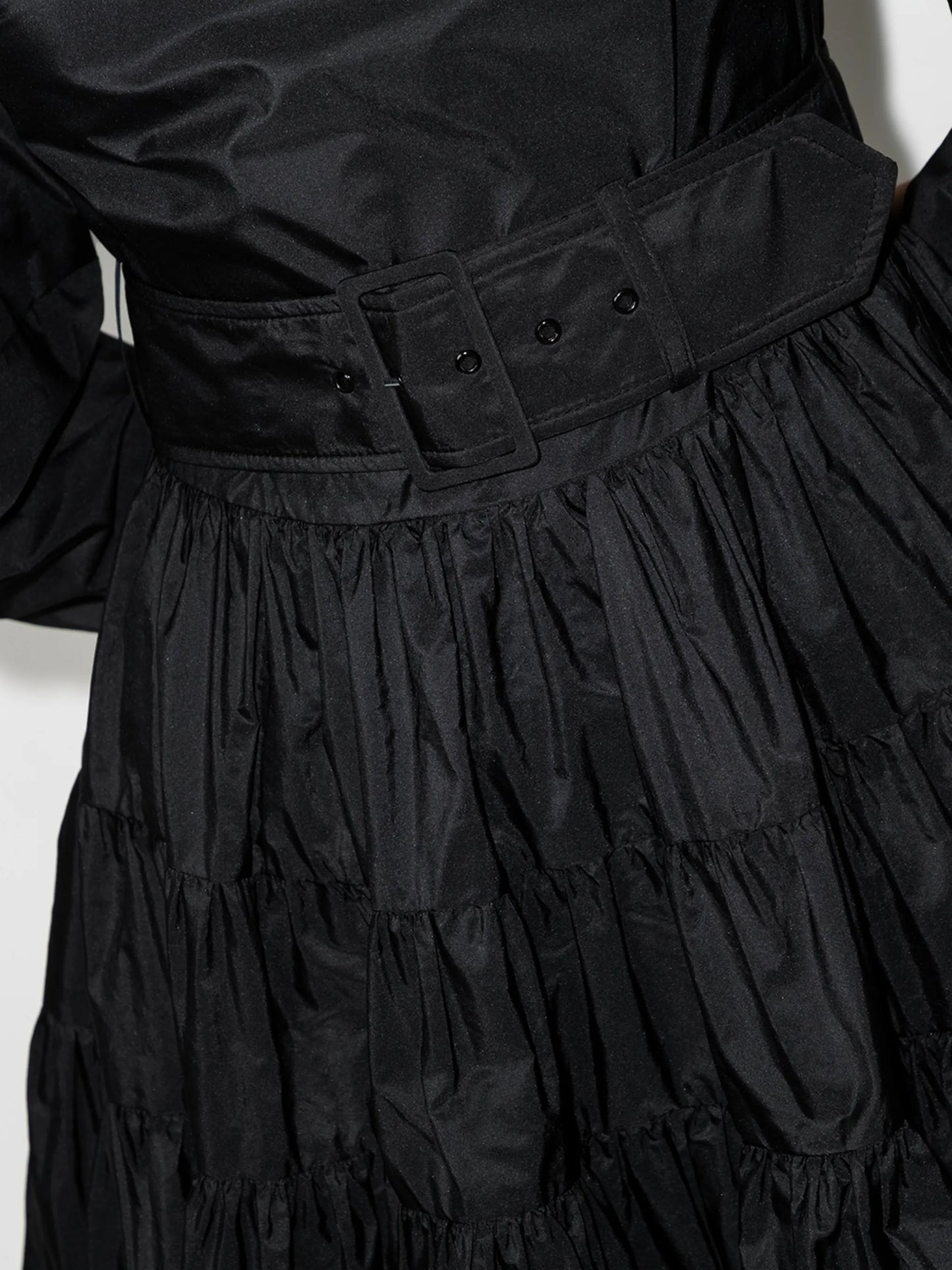 Venice belted mini dress