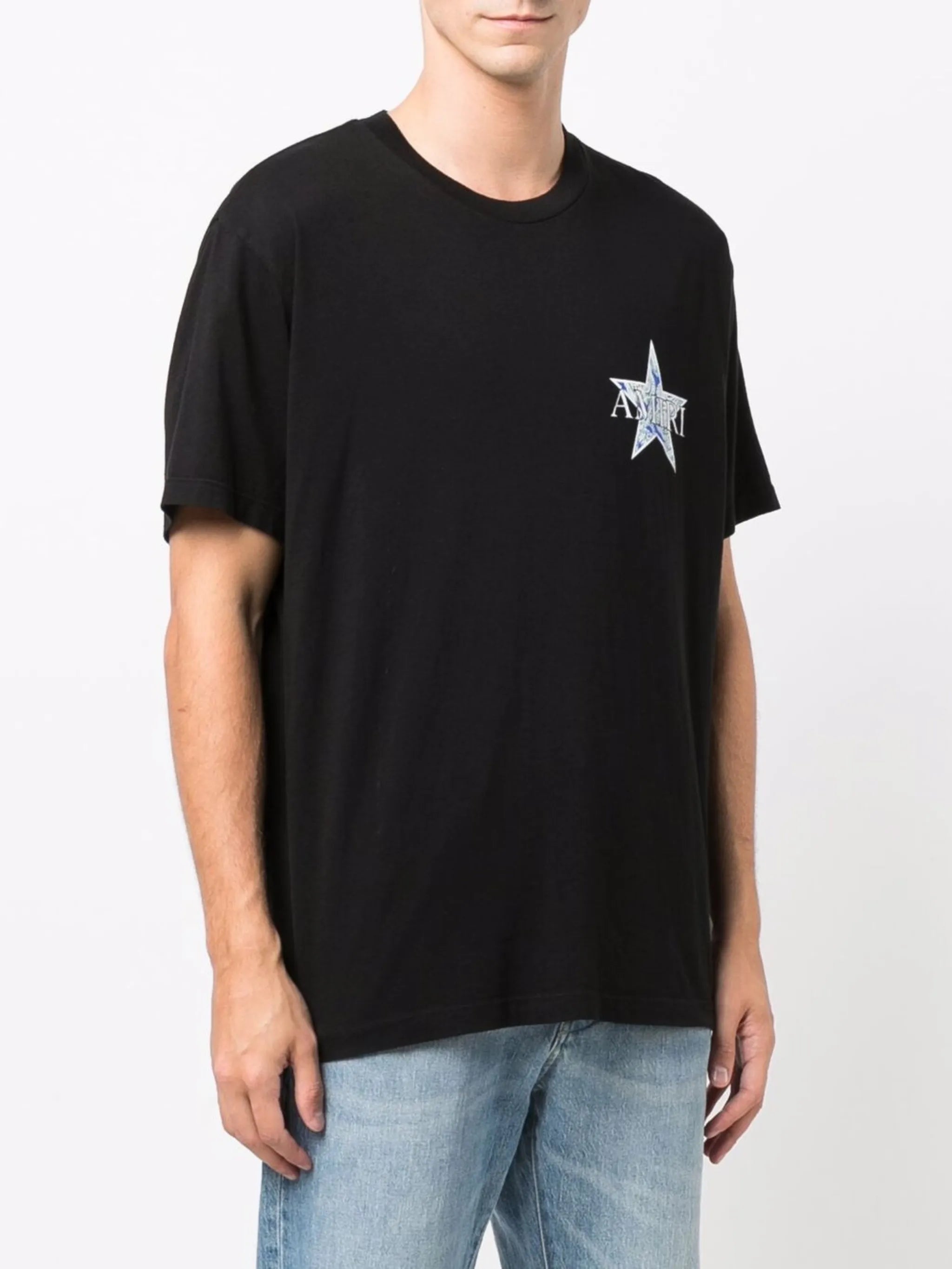 star logo-print cotton T-shirt