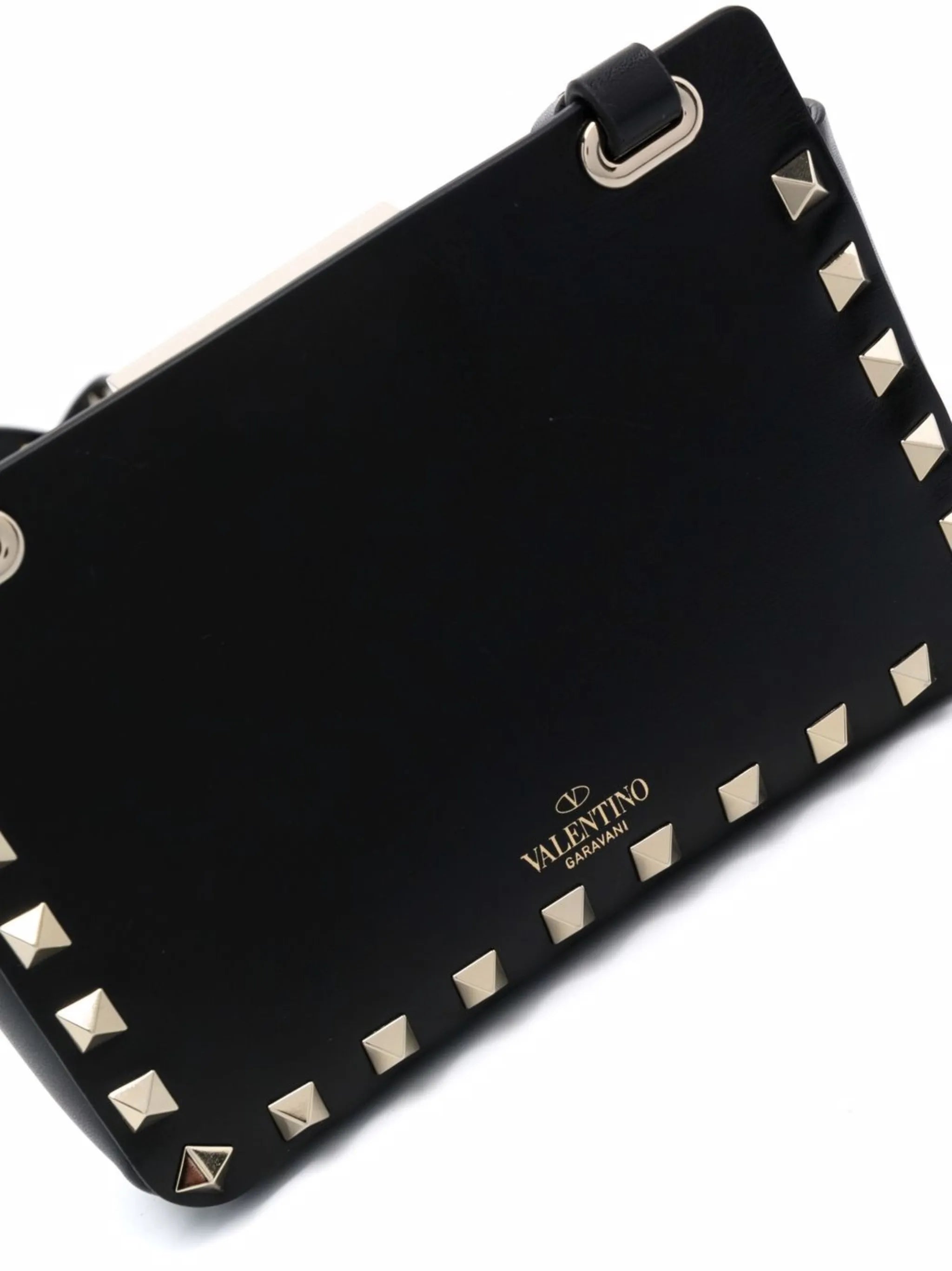 Rockstud-embellished shoulder bag