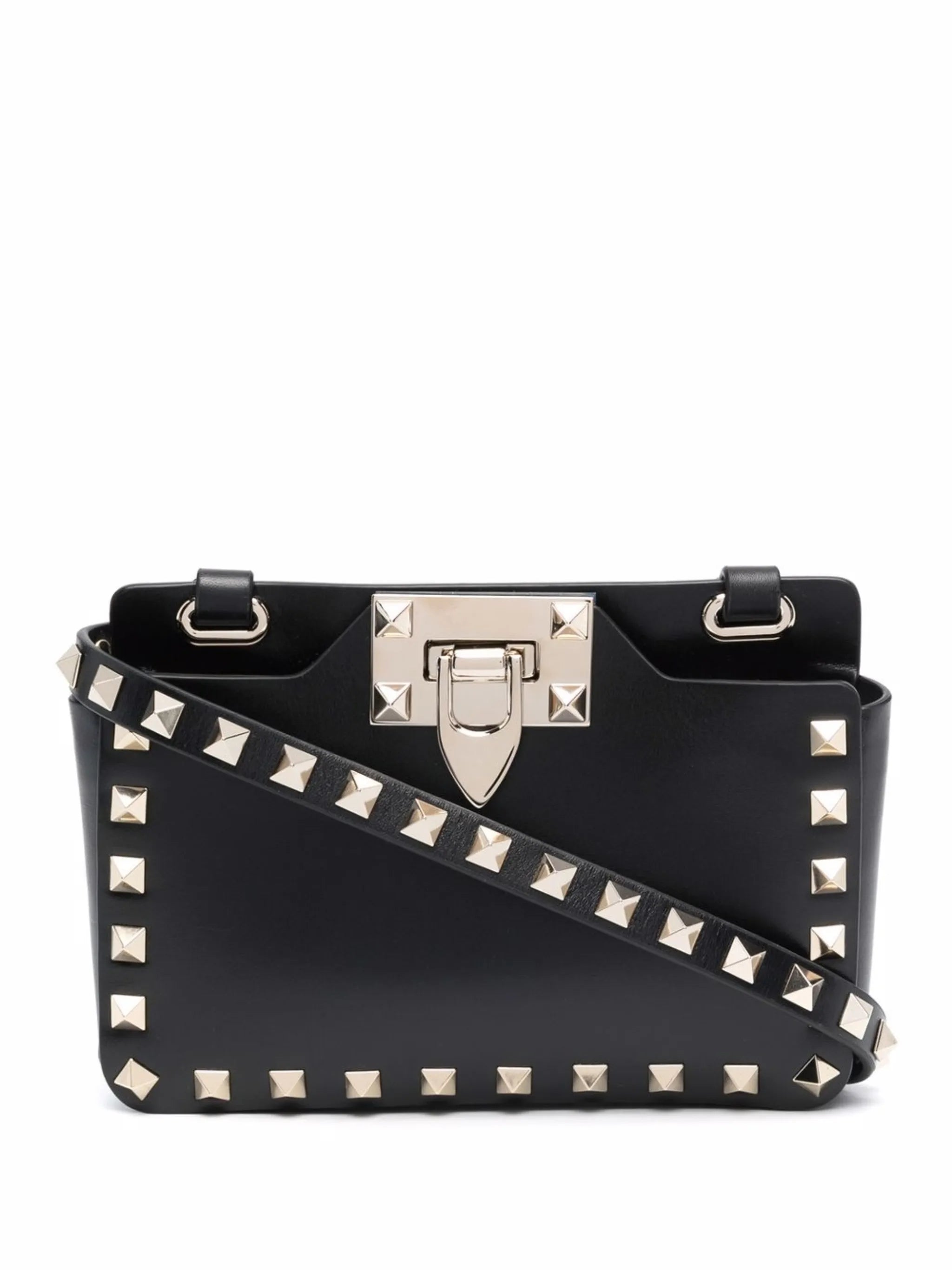 Rockstud-embellished shoulder bag