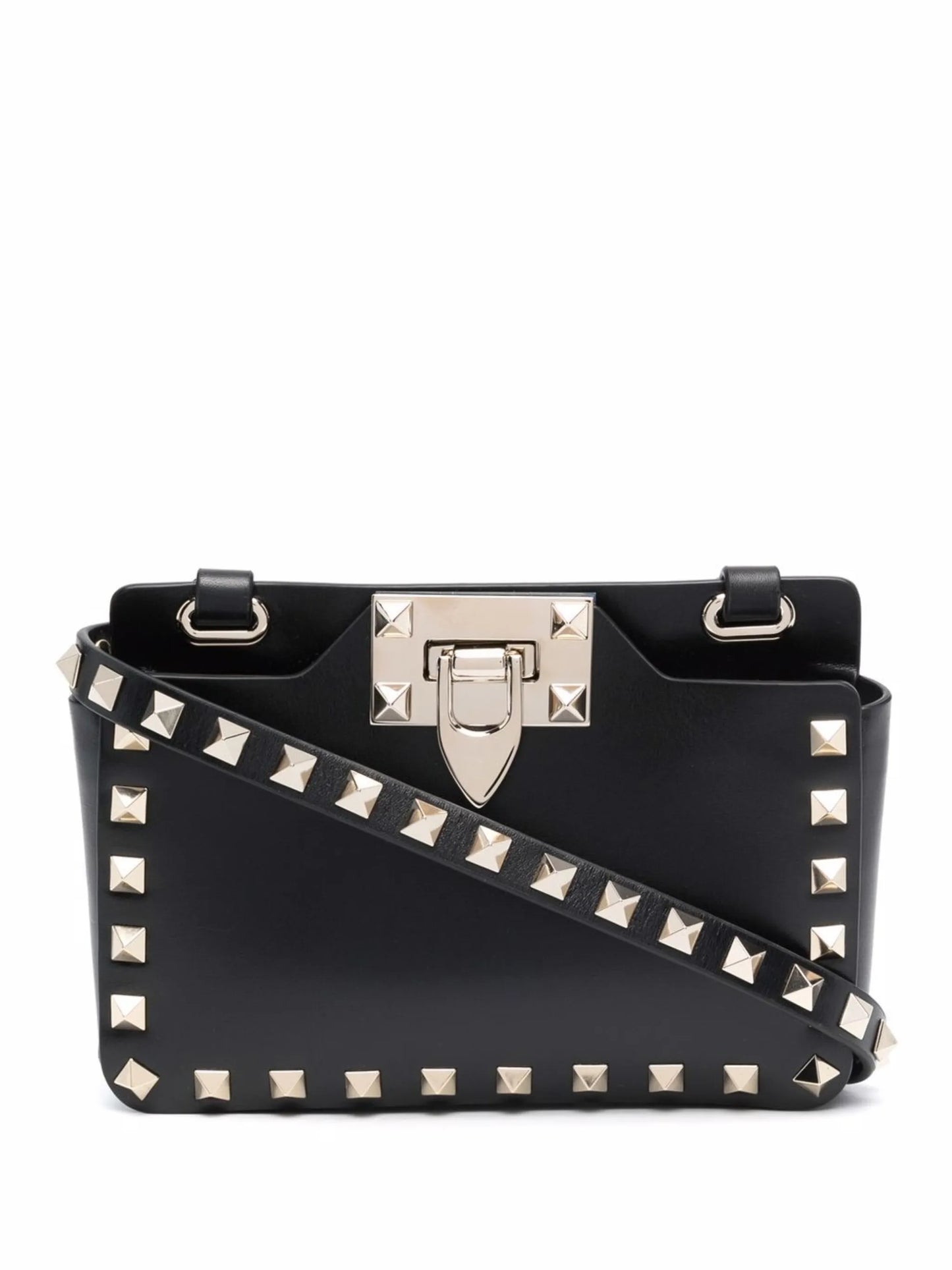 Rockstud-embellished shoulder bag