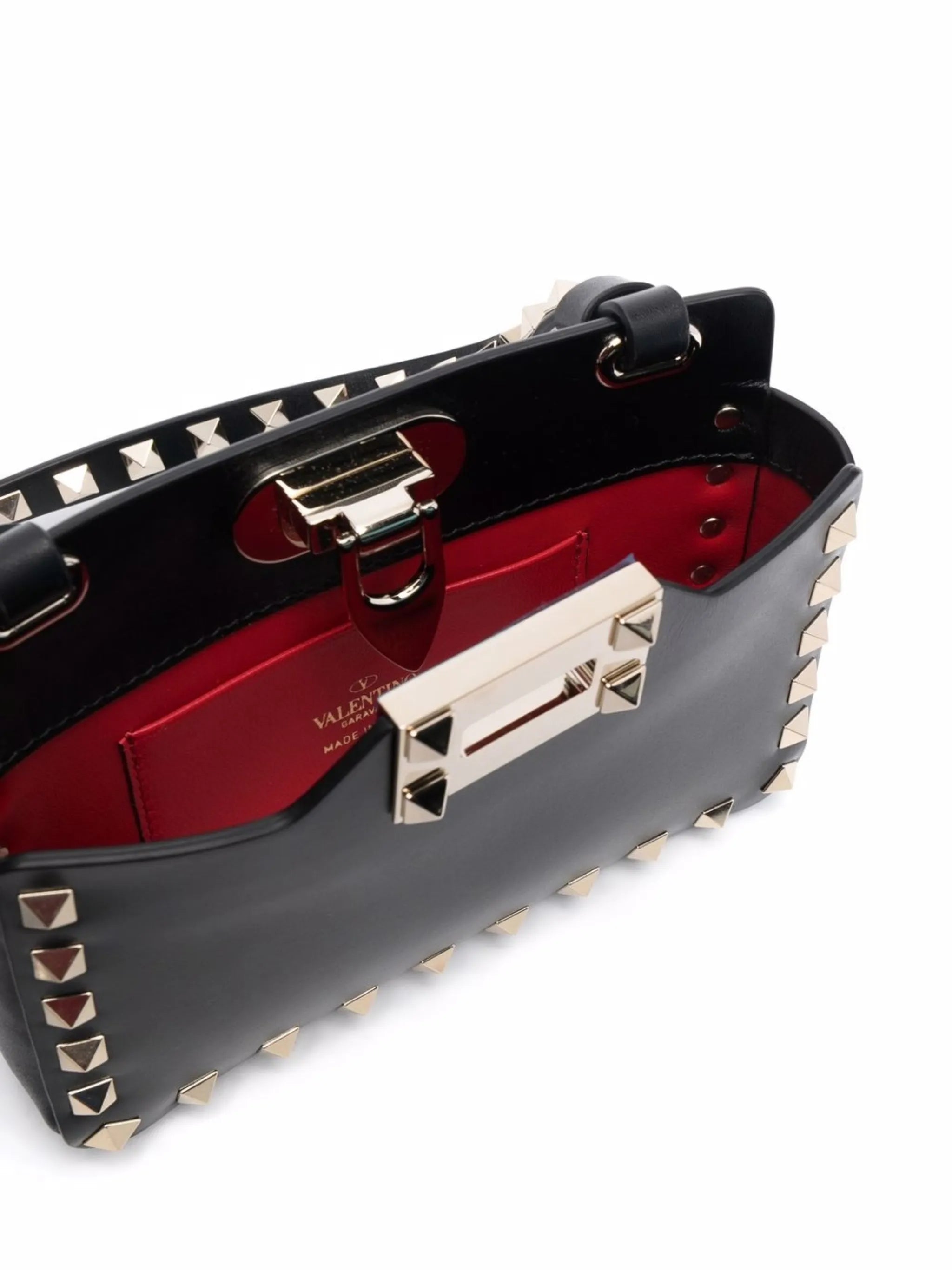 Rockstud-embellished shoulder bag
