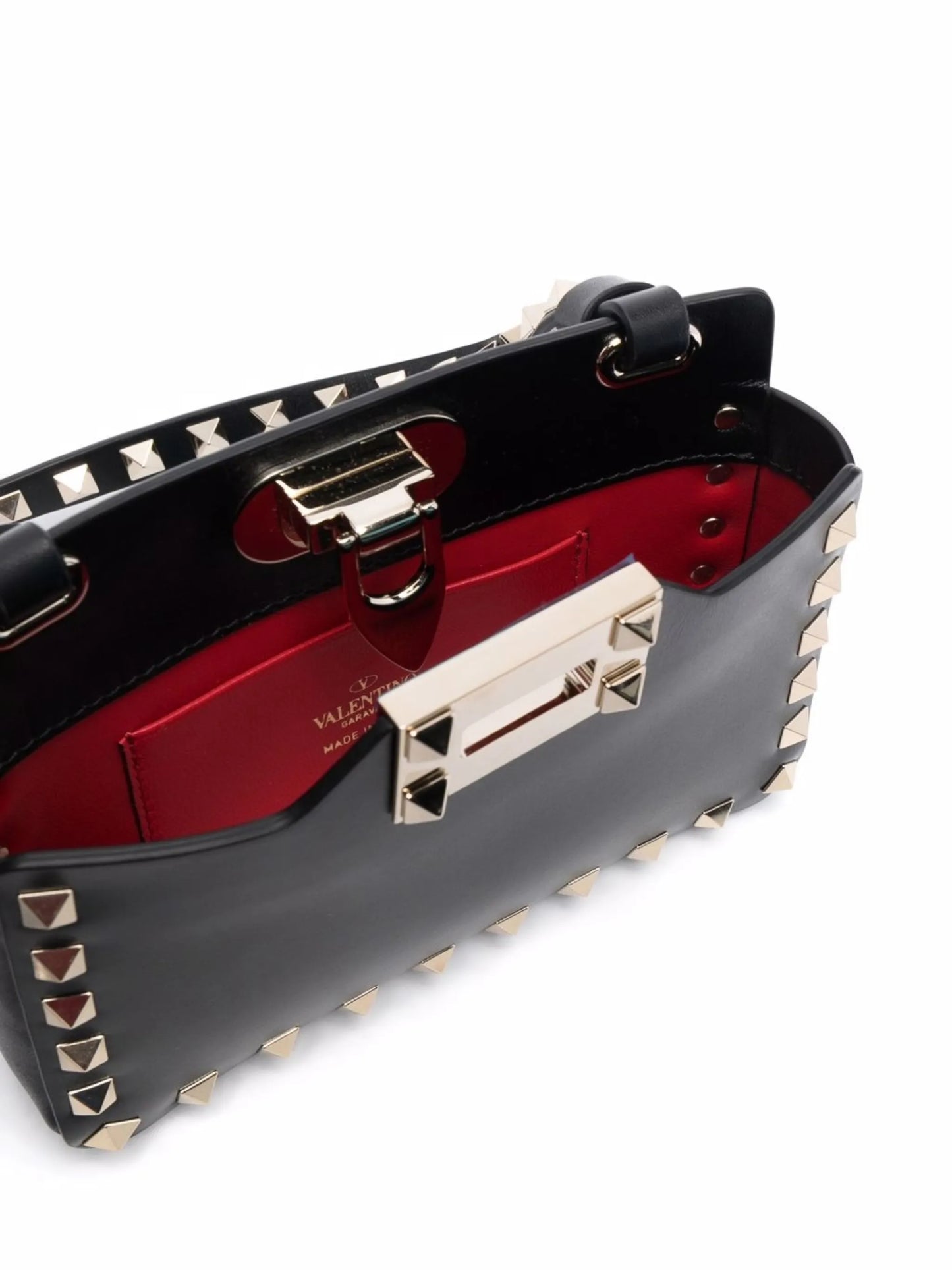 Rockstud-embellished shoulder bag