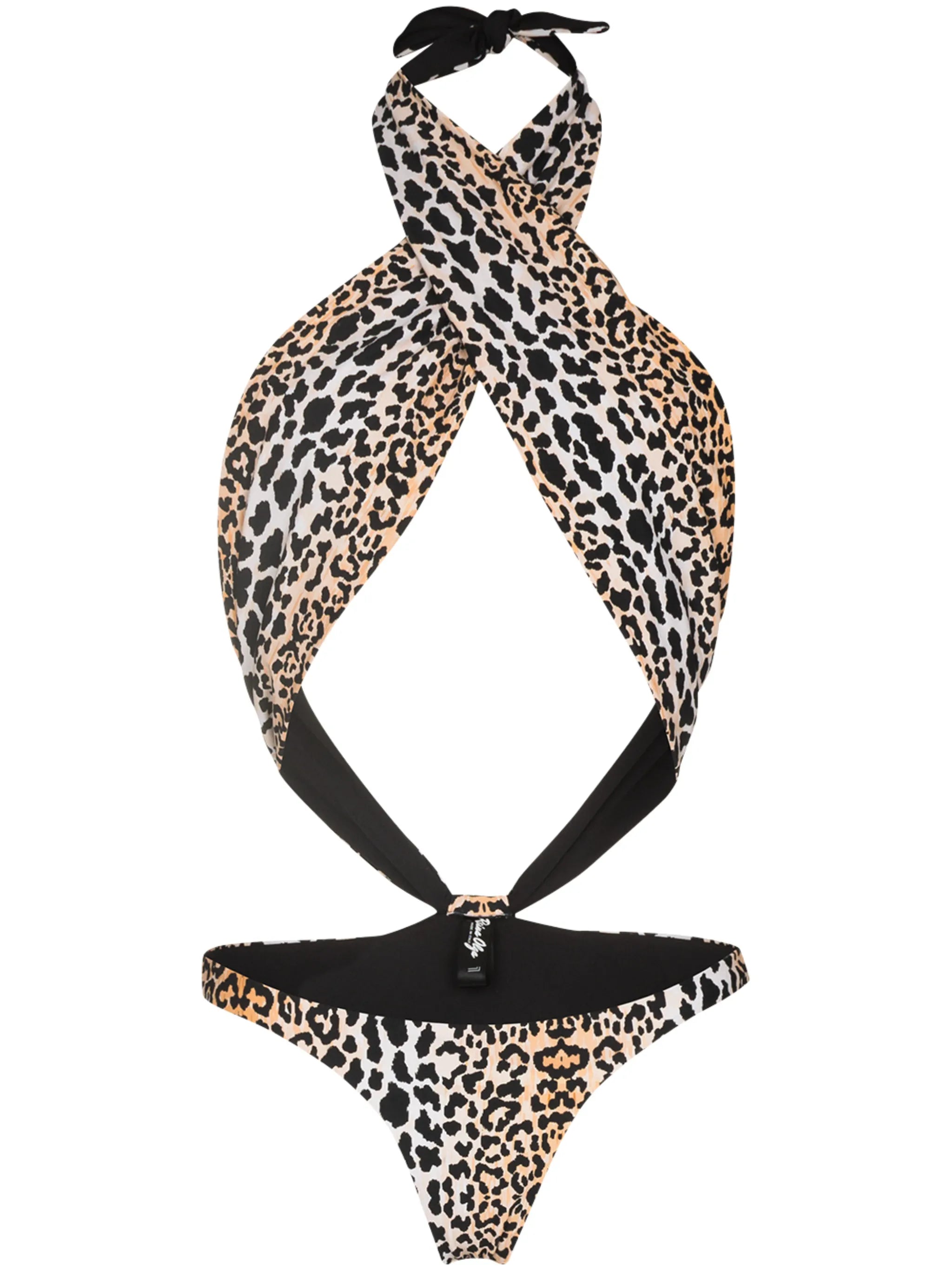 Showpony leopard print swimsuit