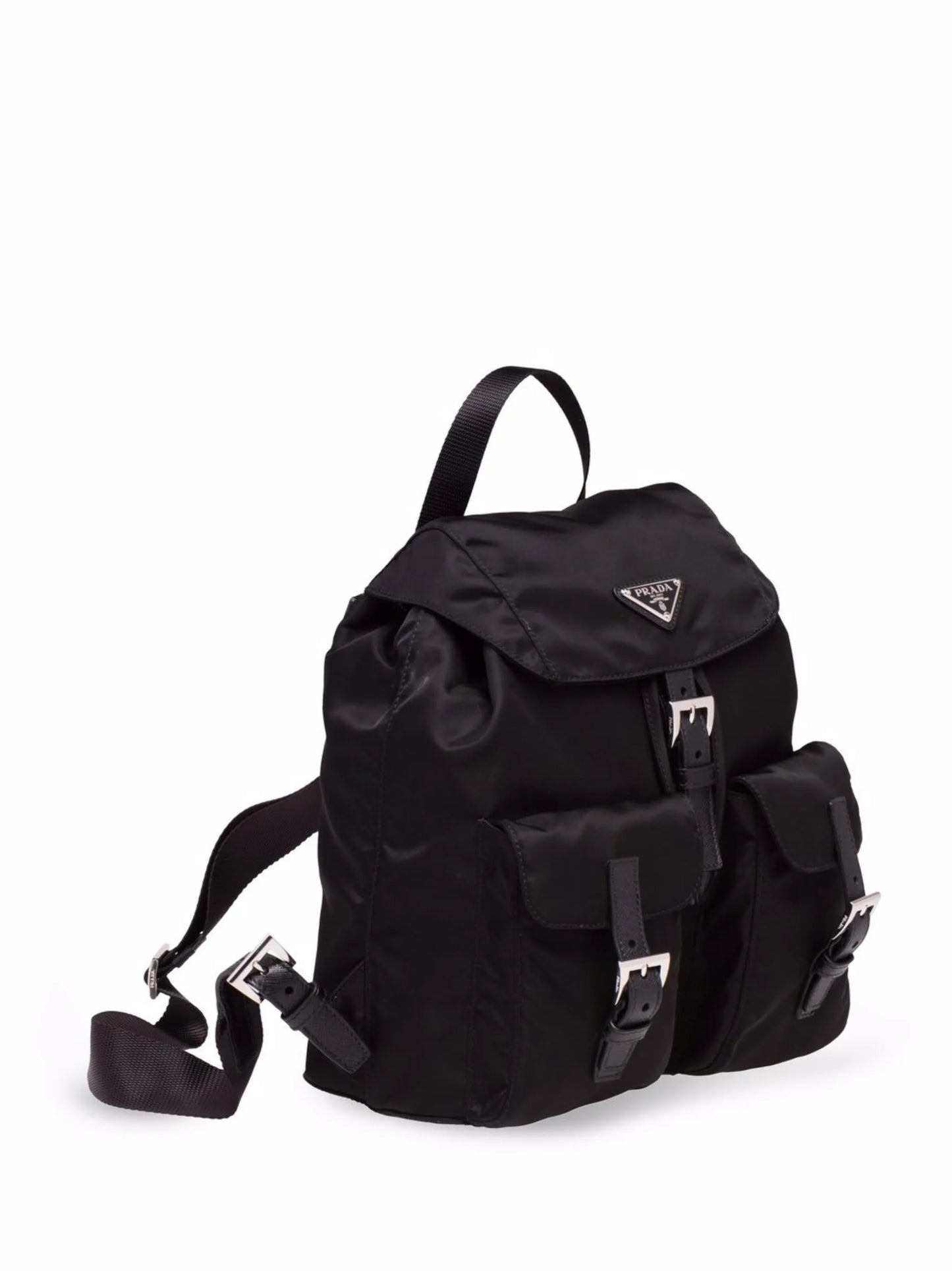 small triangle-logo backpack