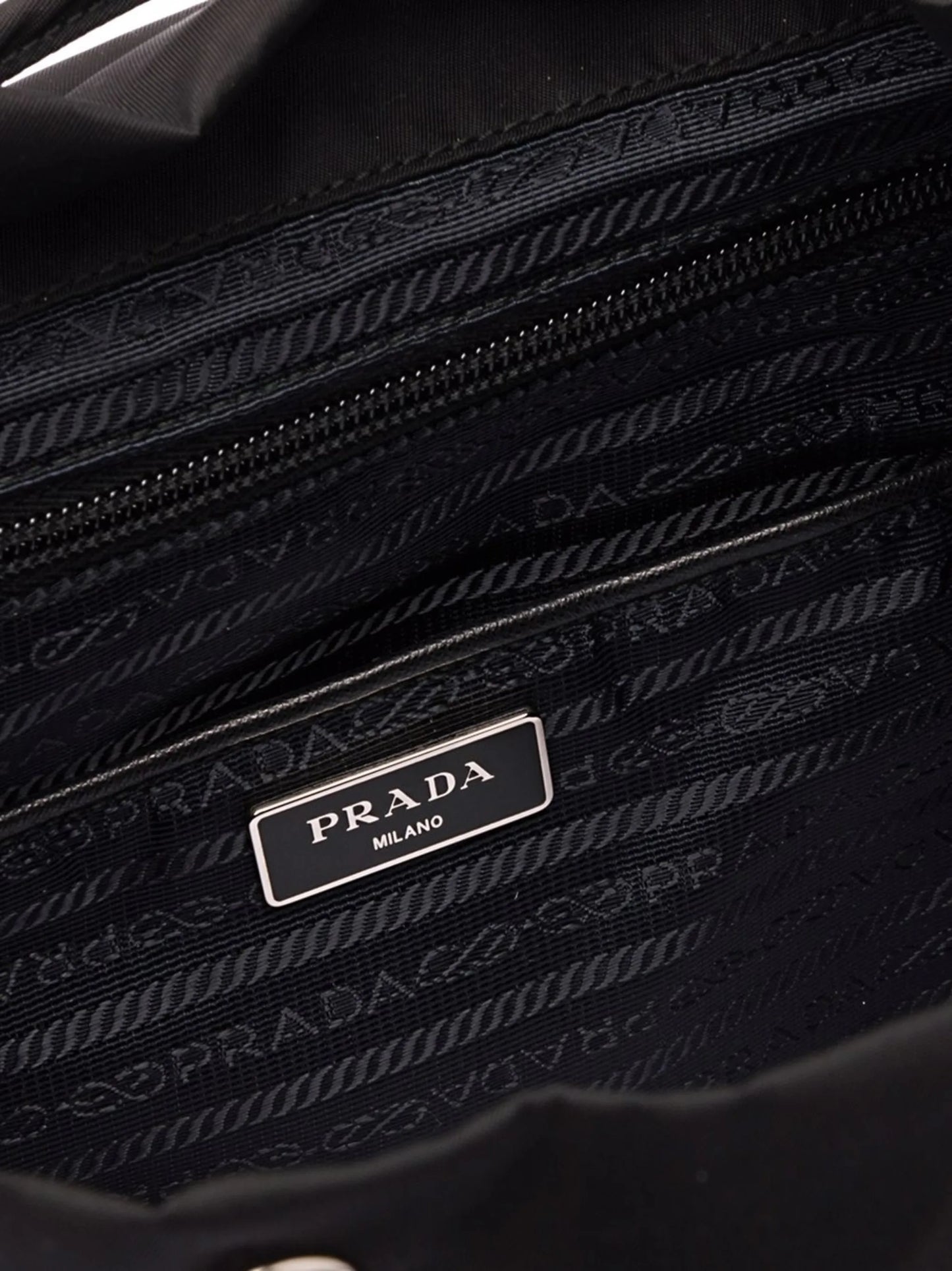 small triangle-logo backpack
