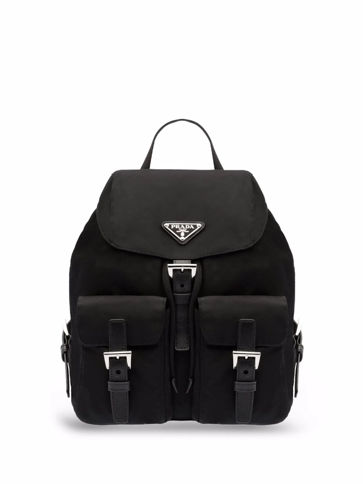 small triangle-logo backpack