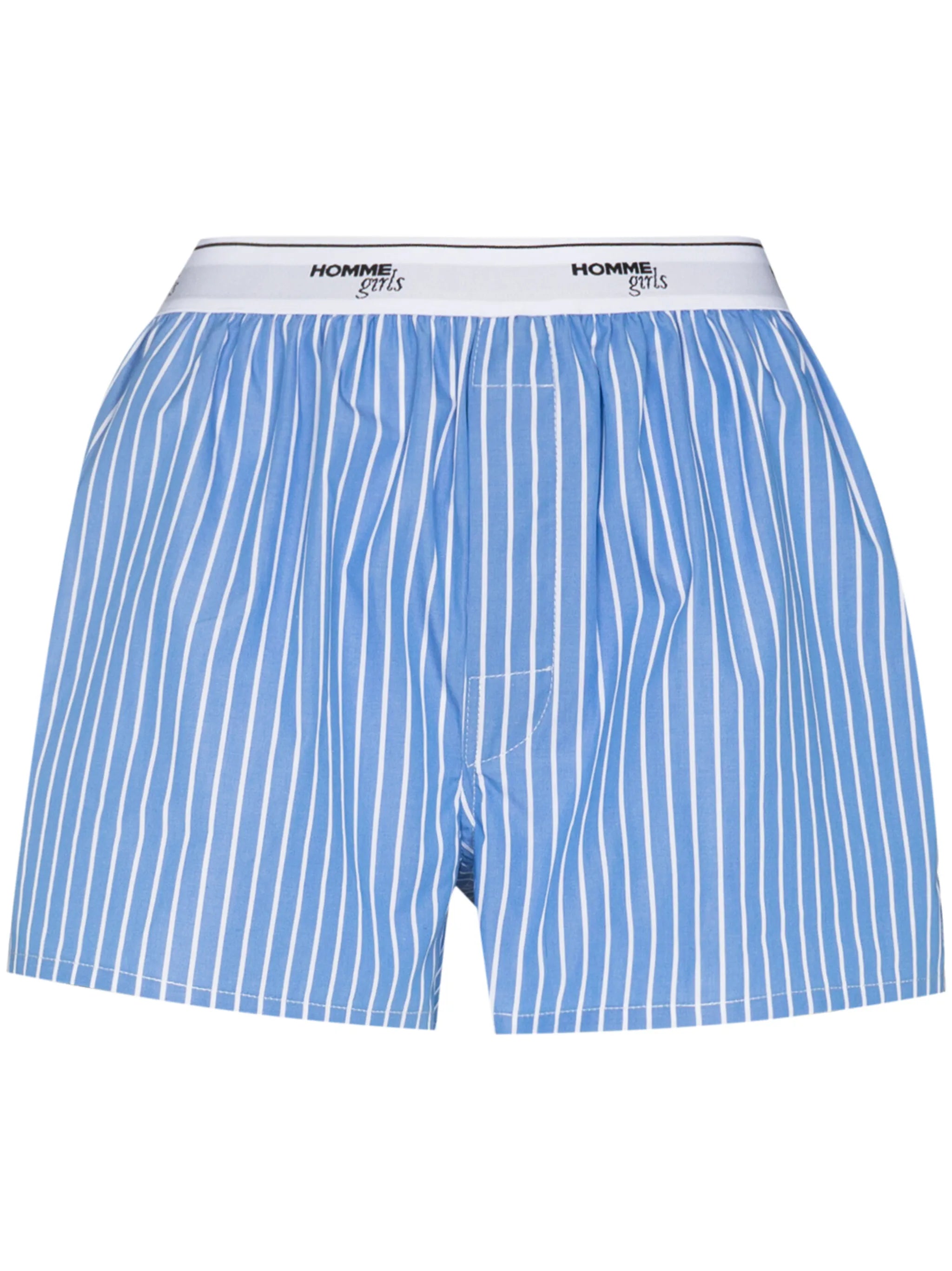 logo-waistband striped boxers