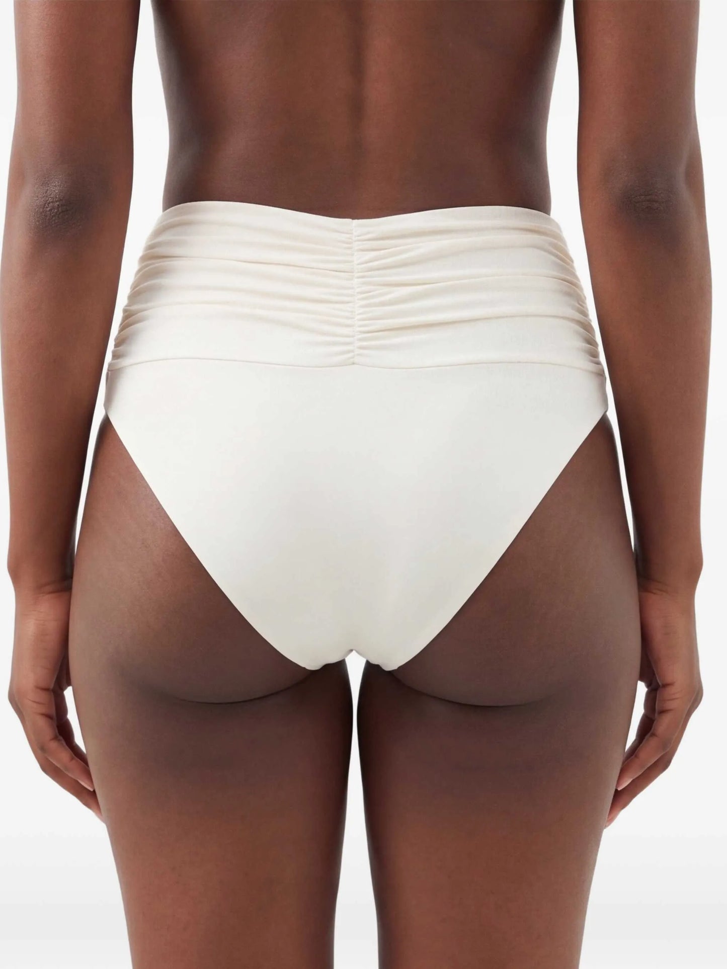 floral-appliqué bikini bottoms