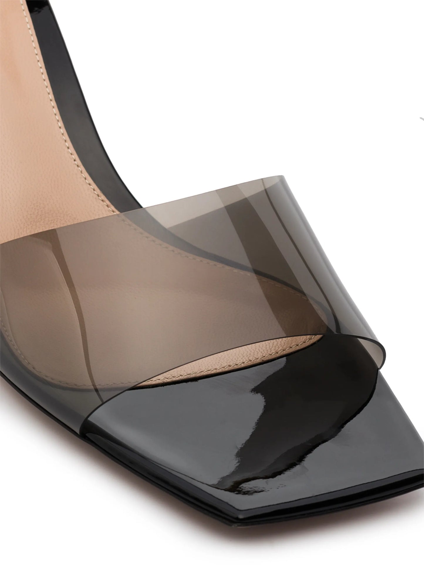 Cosmic 55mm transparent mules
