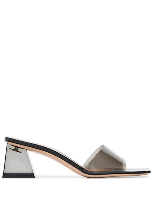 Cosmic 55mm transparent mules