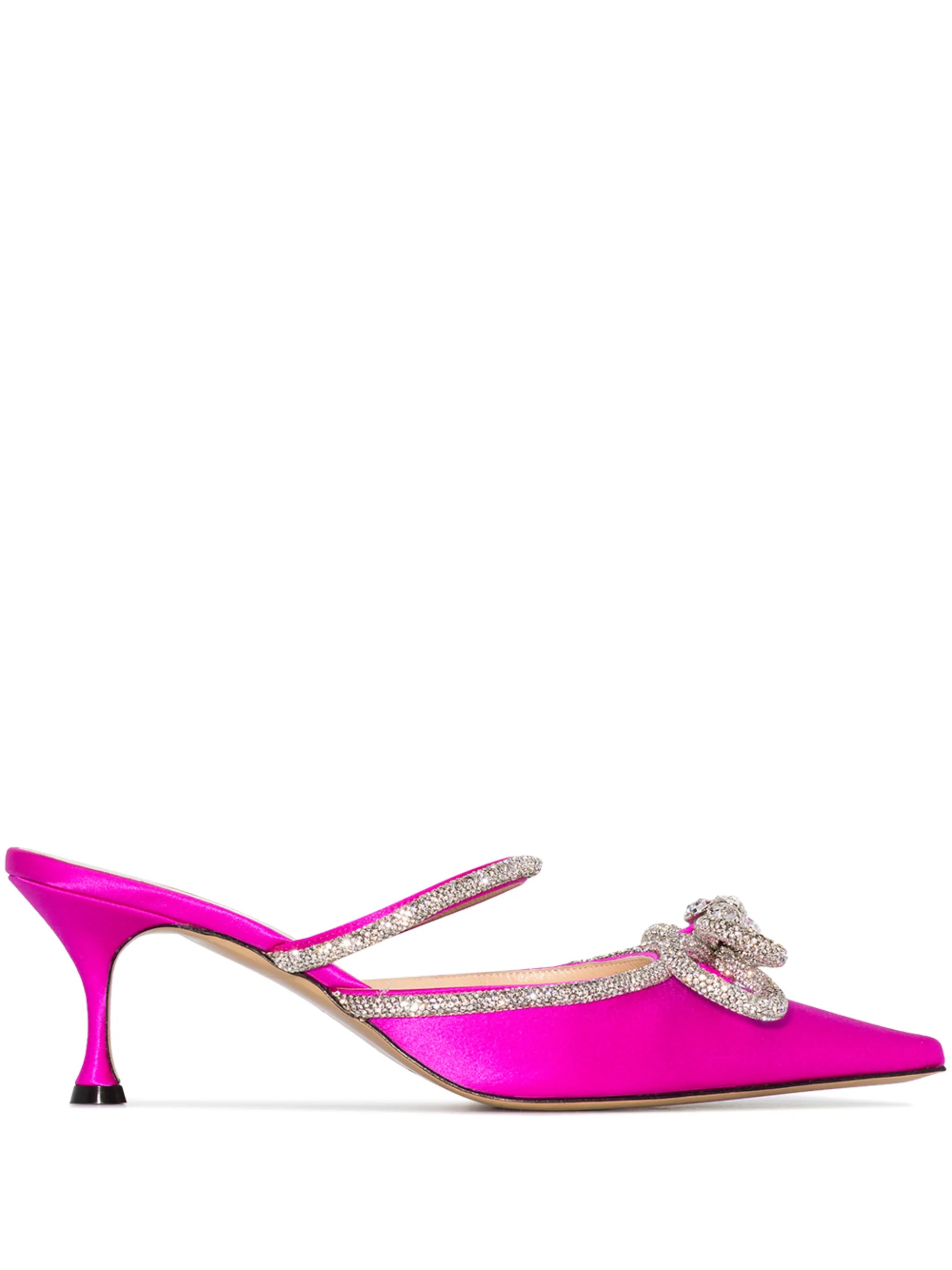 Double Bow 65mm mules