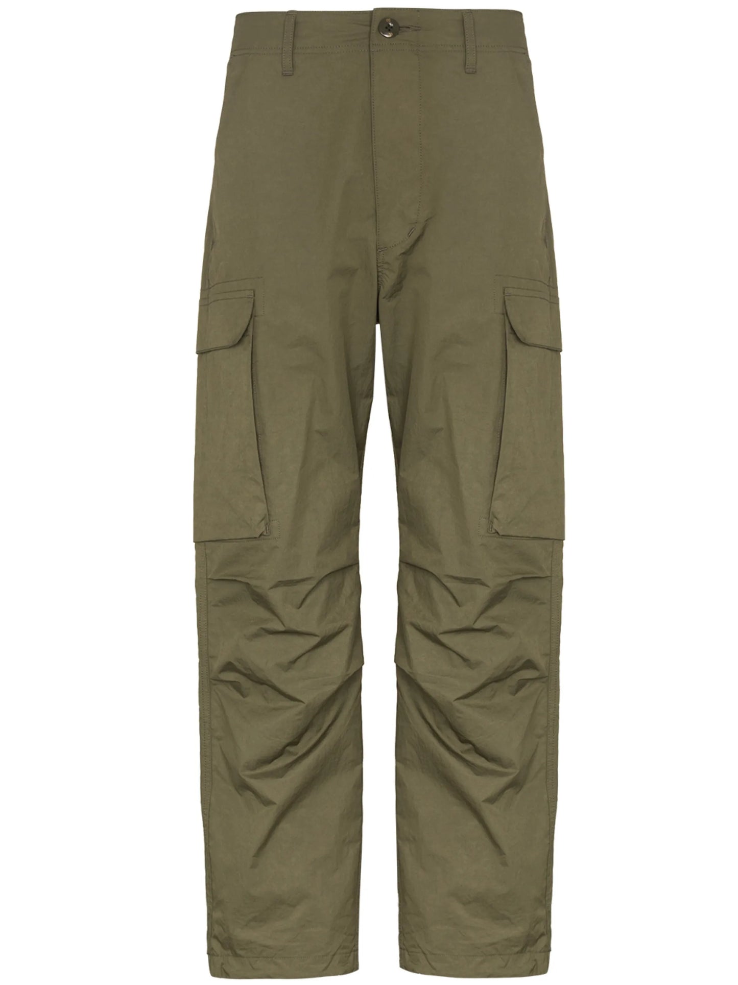 straight-leg cargo trousers
