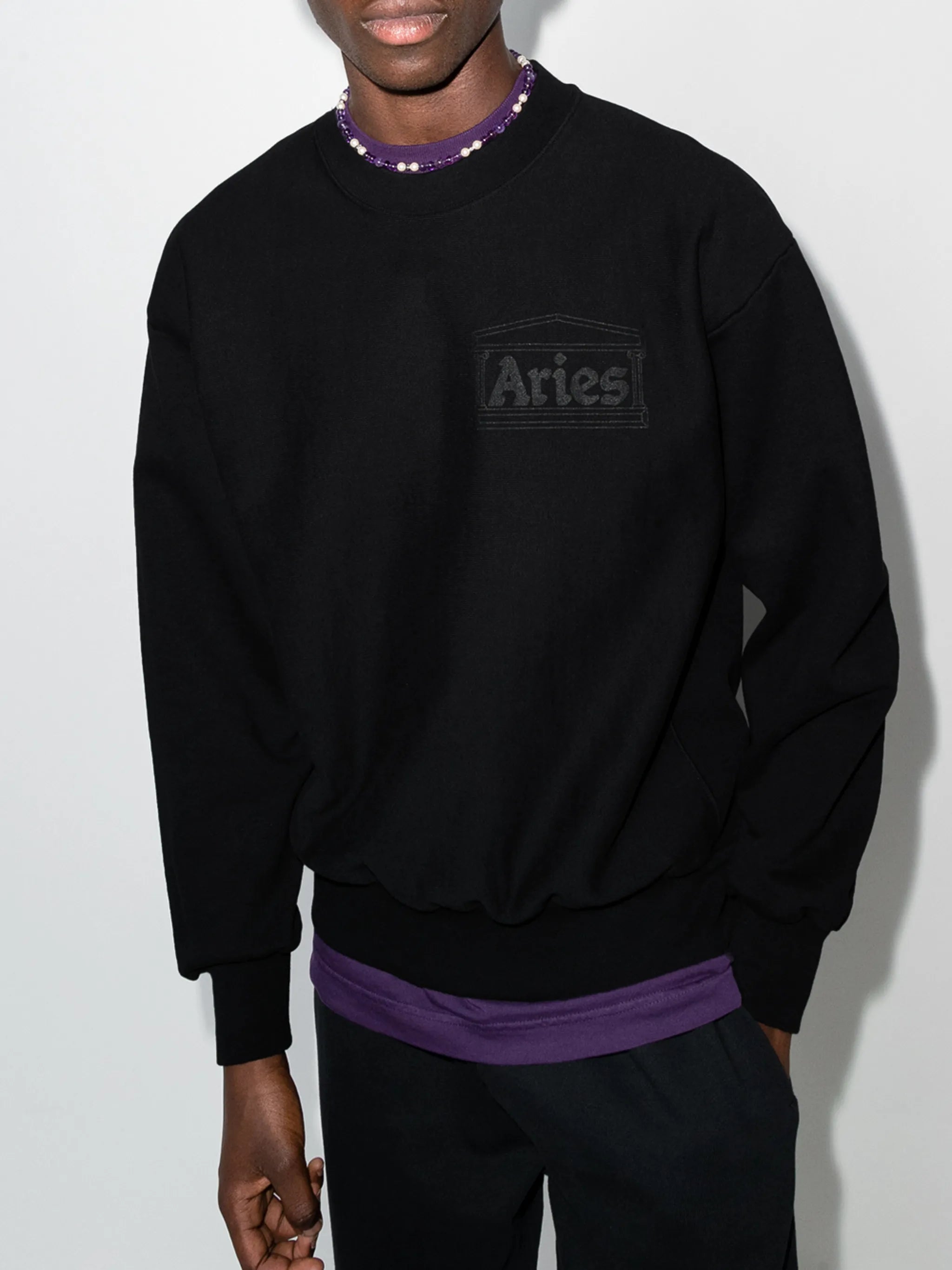 Premium Temple crew neck sweatshirt