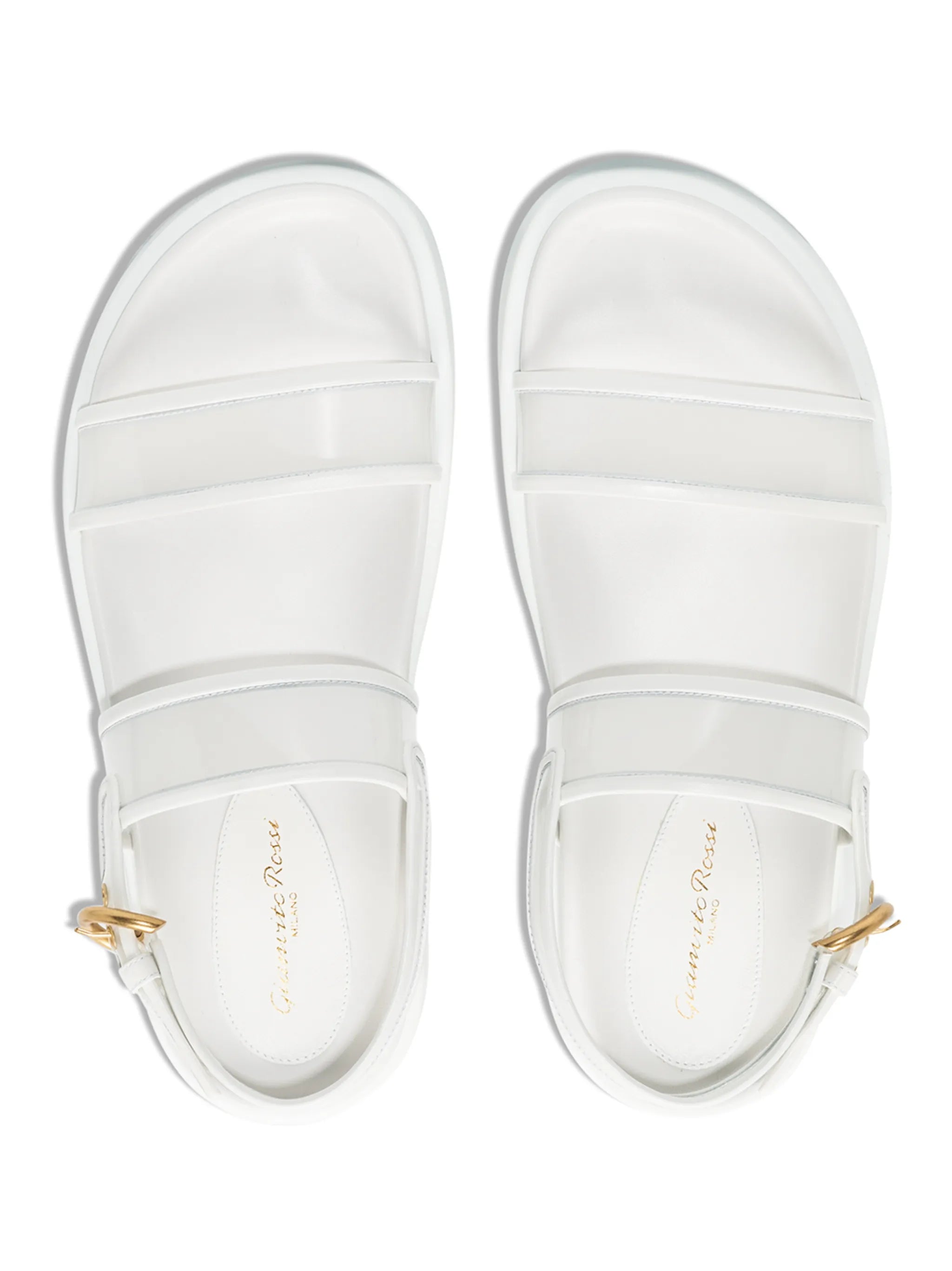 double-strap flat sandals