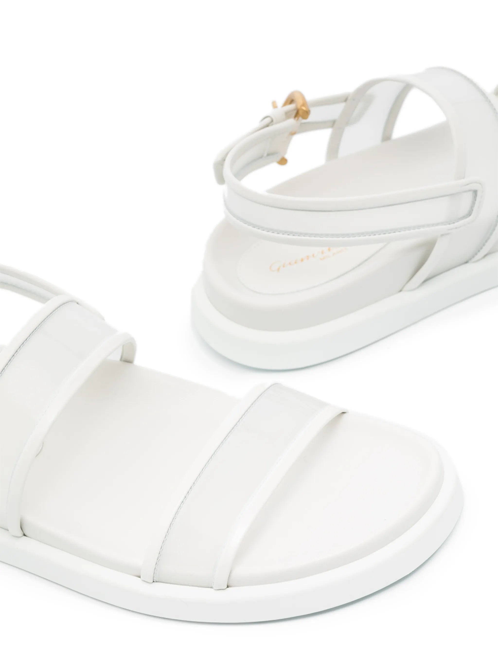 double-strap flat sandals