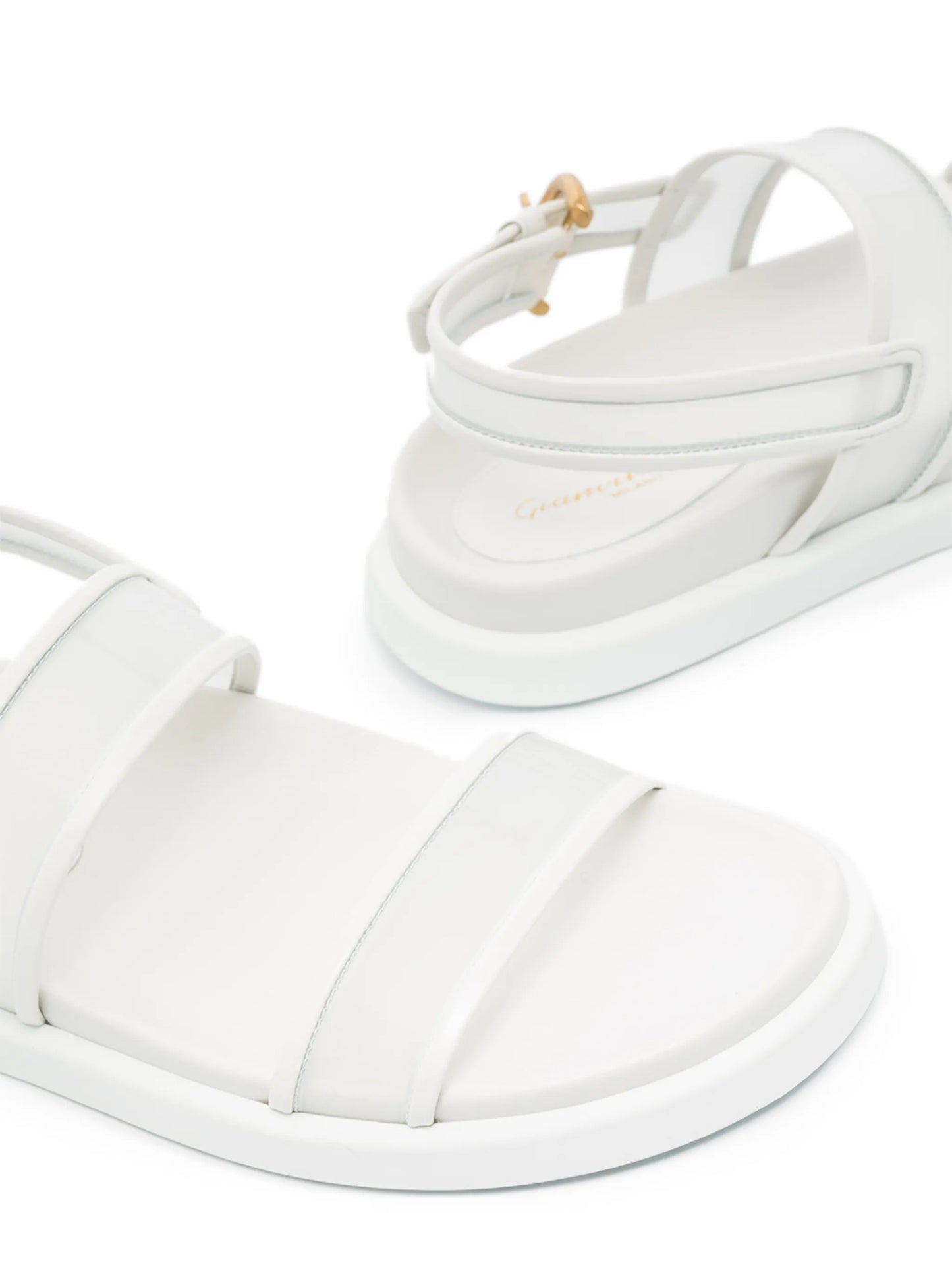 double-strap flat sandals