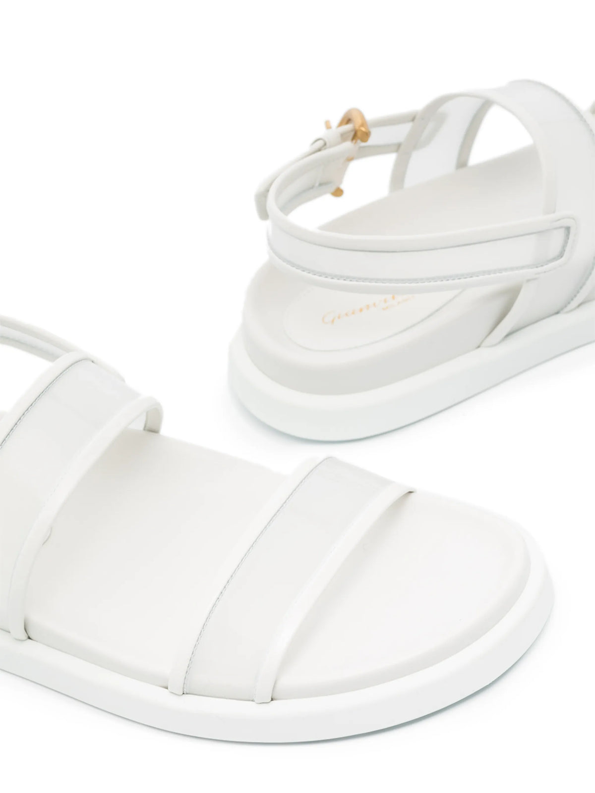 double-strap flat sandals