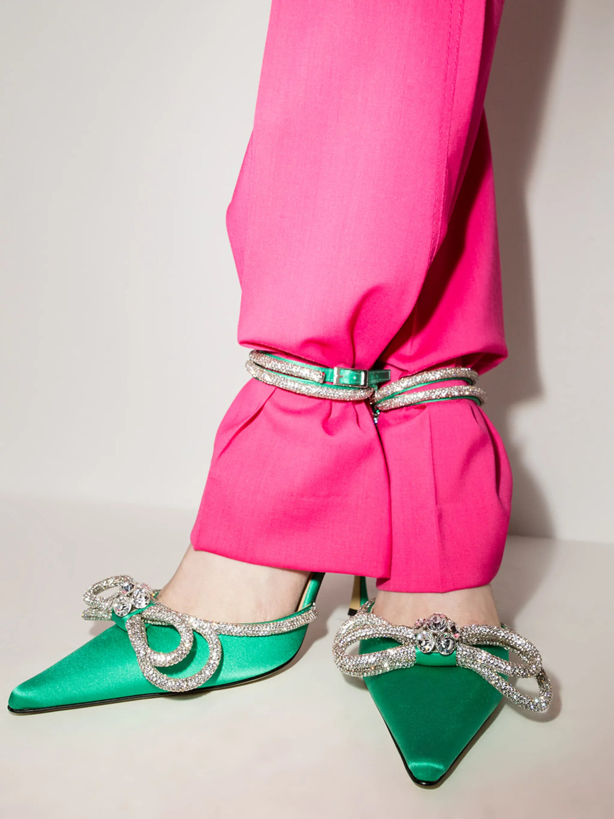 Double Bow 100mm pumps