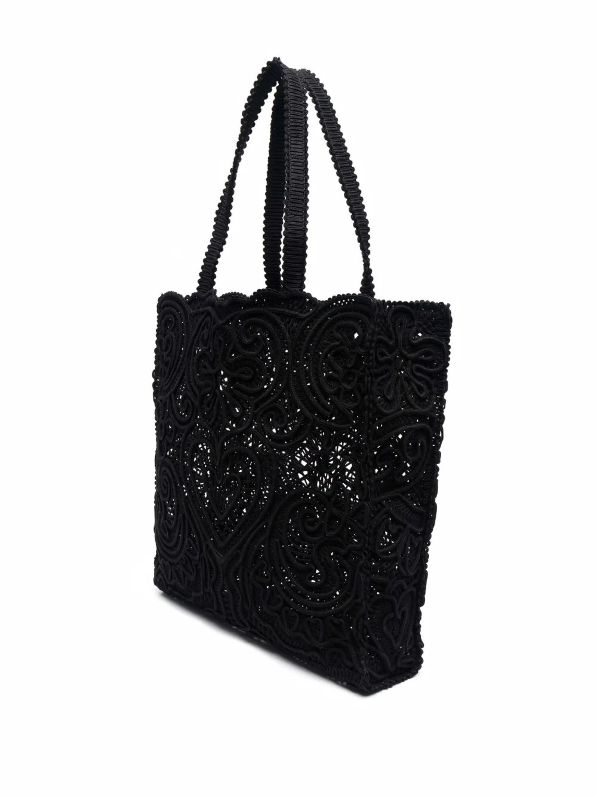 medium Beatrice cordonetto lace shopper bag