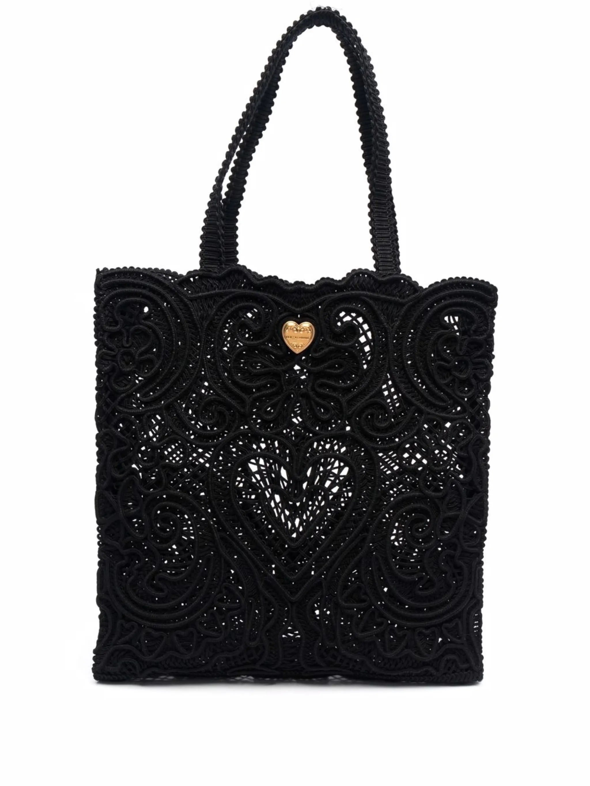medium Beatrice cordonetto lace shopper bag