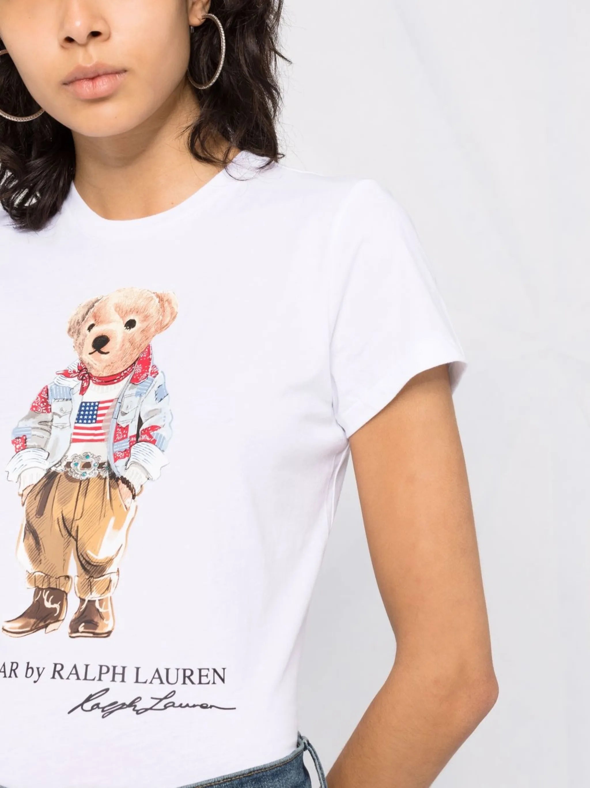 Polo Bear print T-shirt