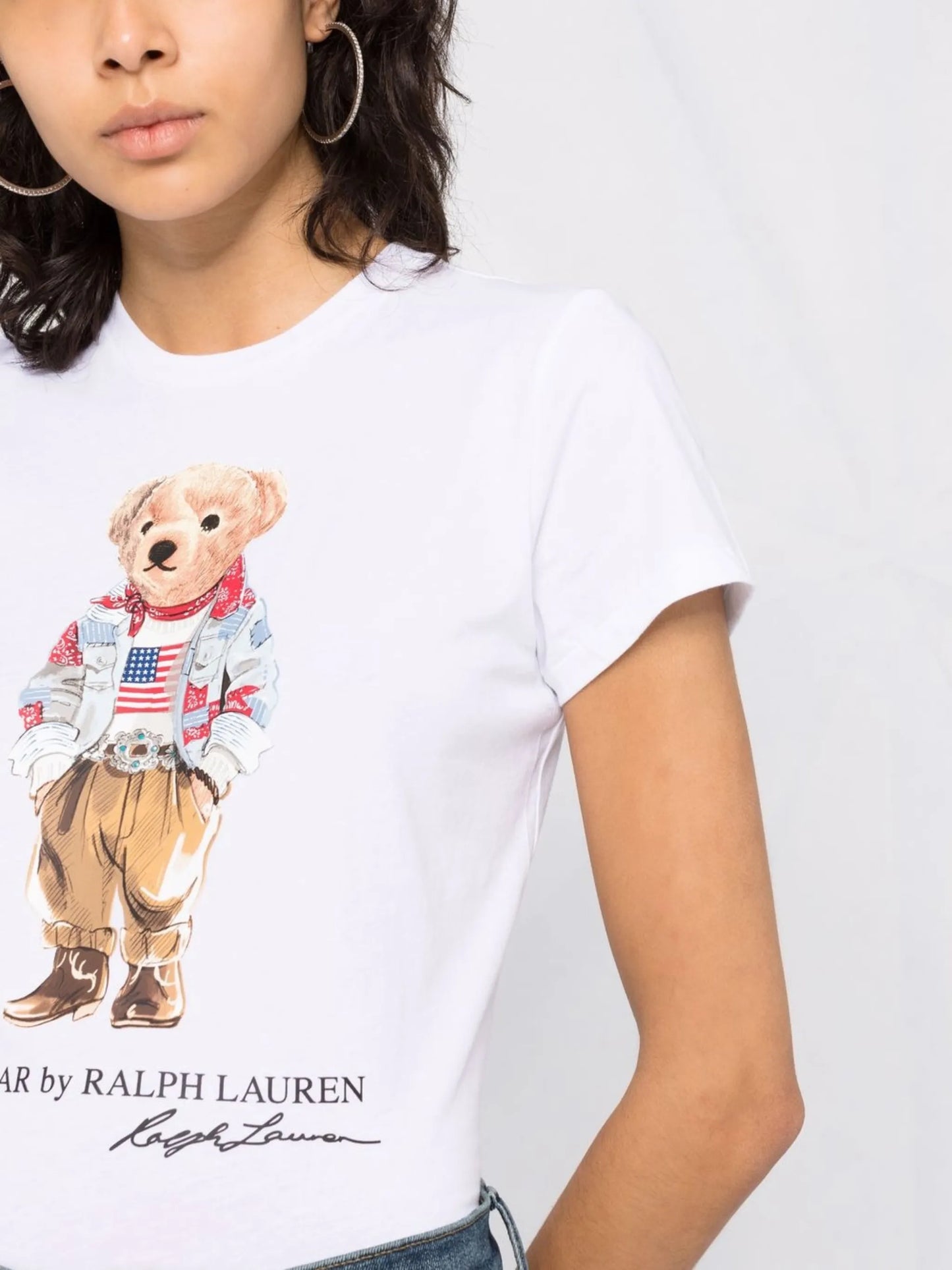 Polo Bear print T-shirt