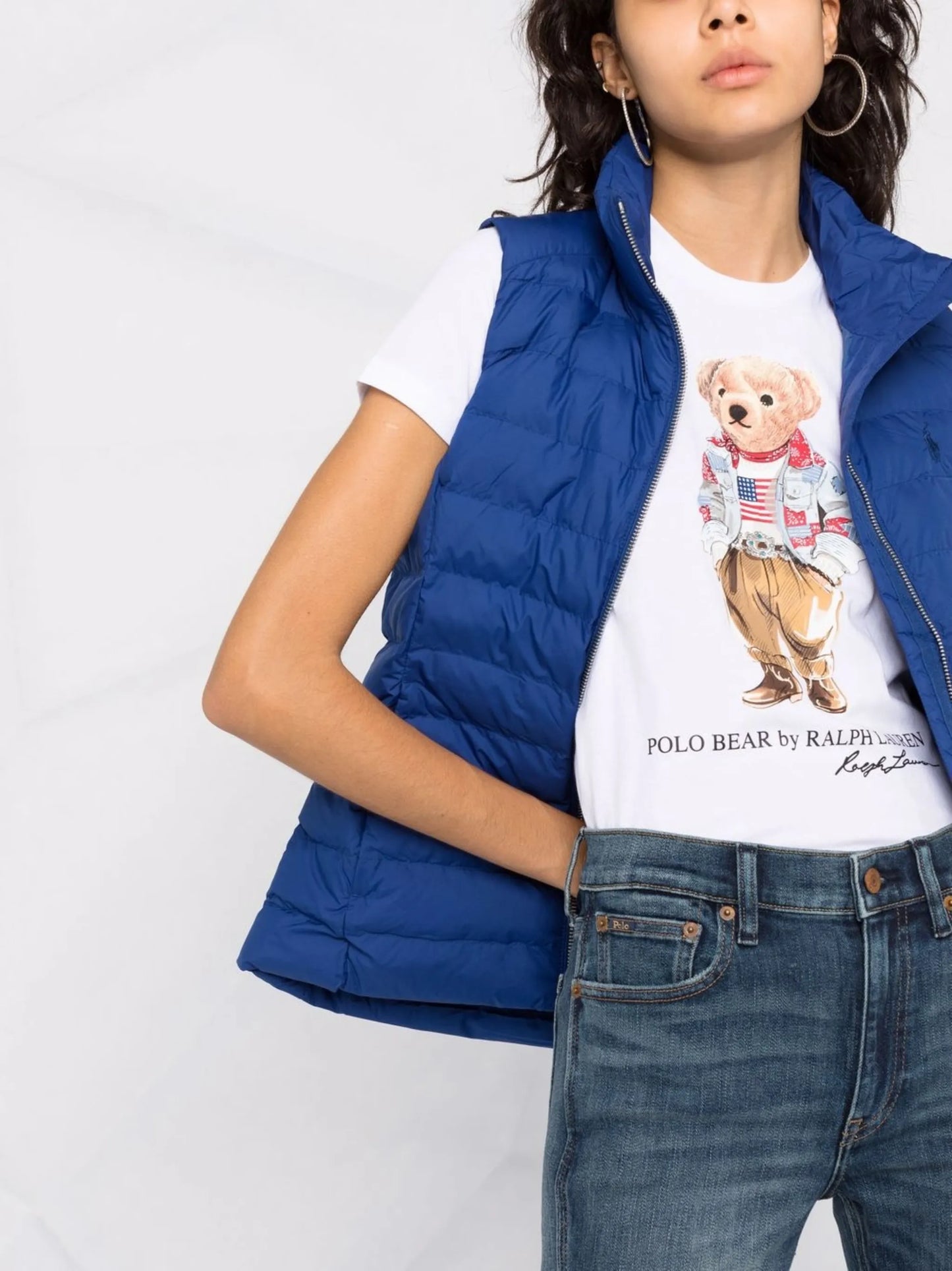 Polo Bear print T-shirt