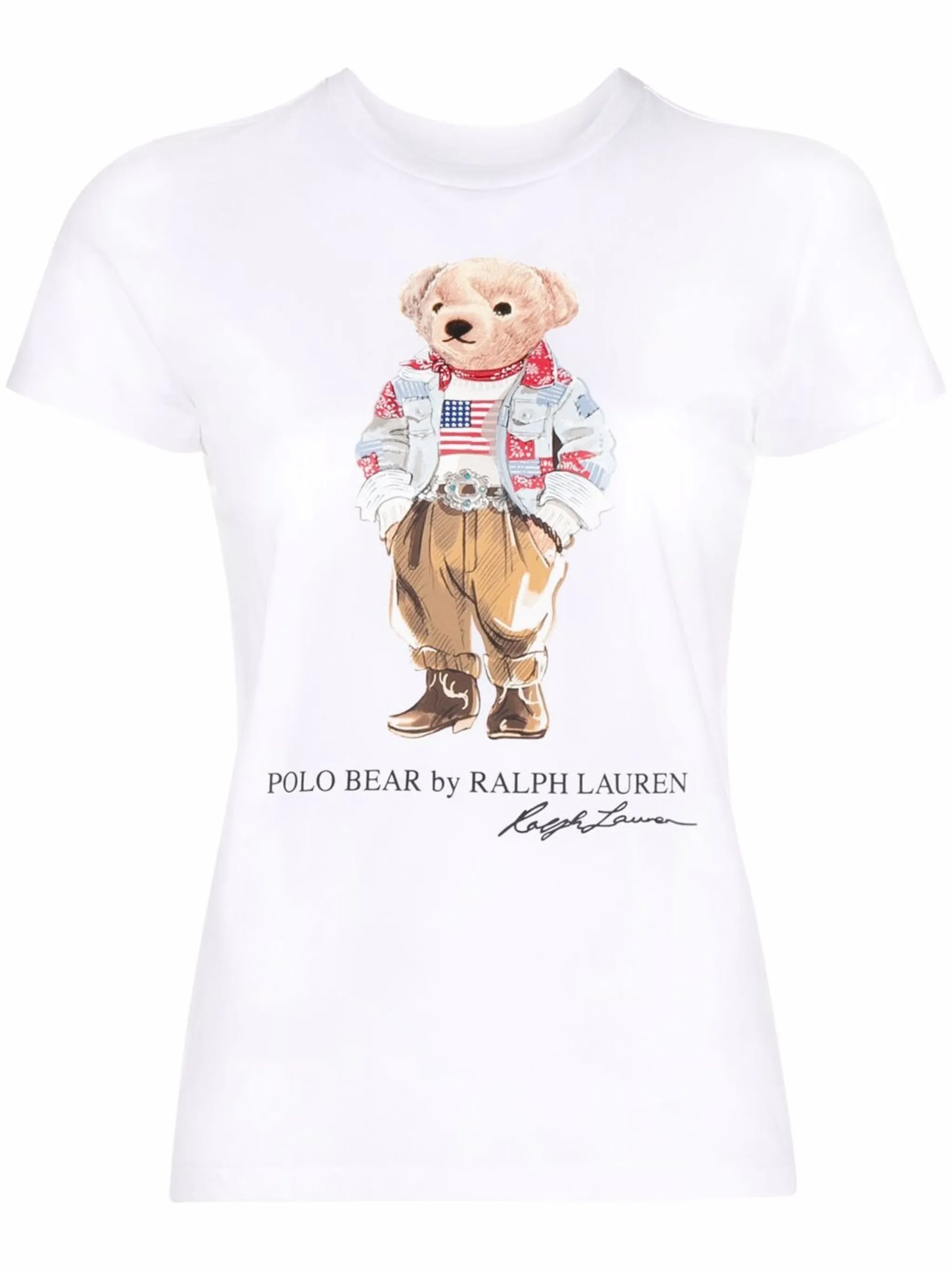 Polo Bear print T-shirt