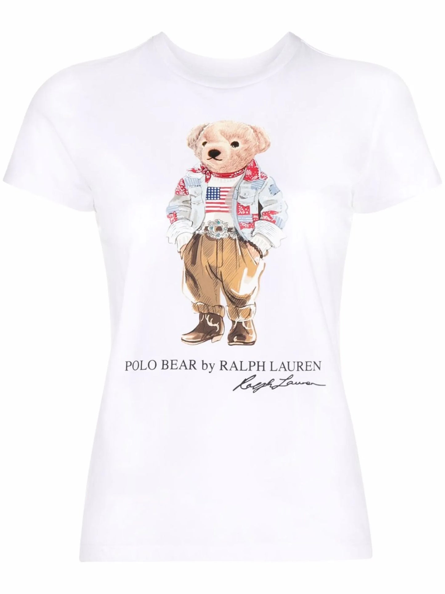 Polo Bear print T-shirt